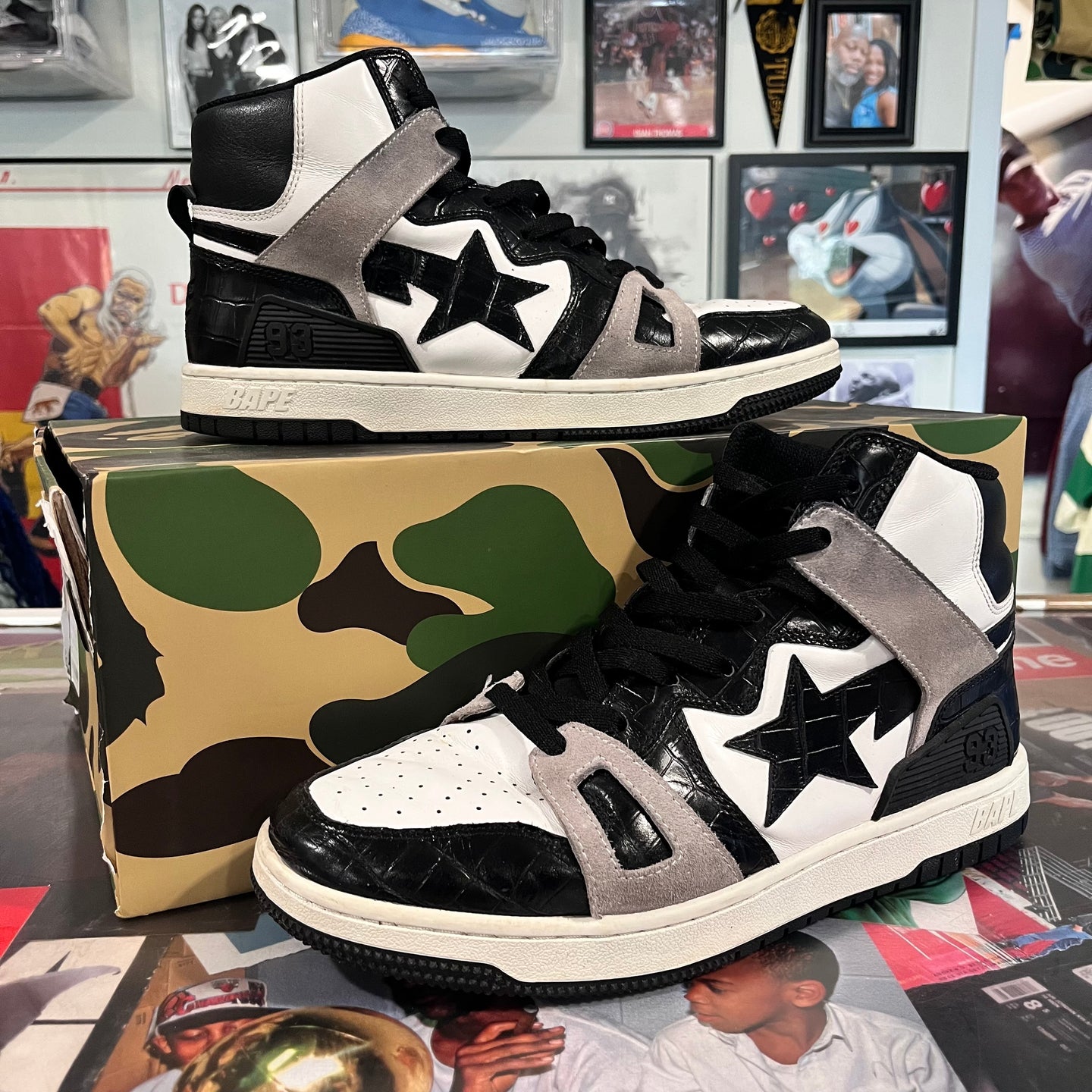 Bape High Tops