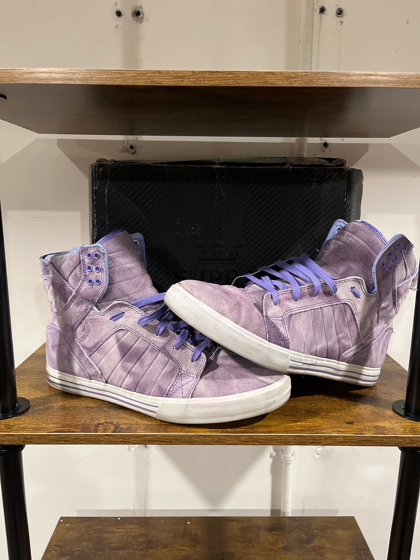 Supra Skytop Chad Muska Purple Tie Dye