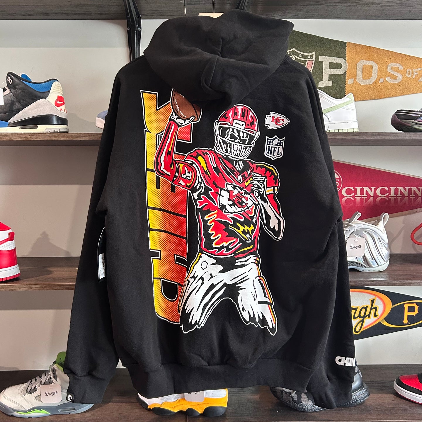 Warren lotus x chiefs football nfl hoody