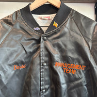 Vintage satin work jacket