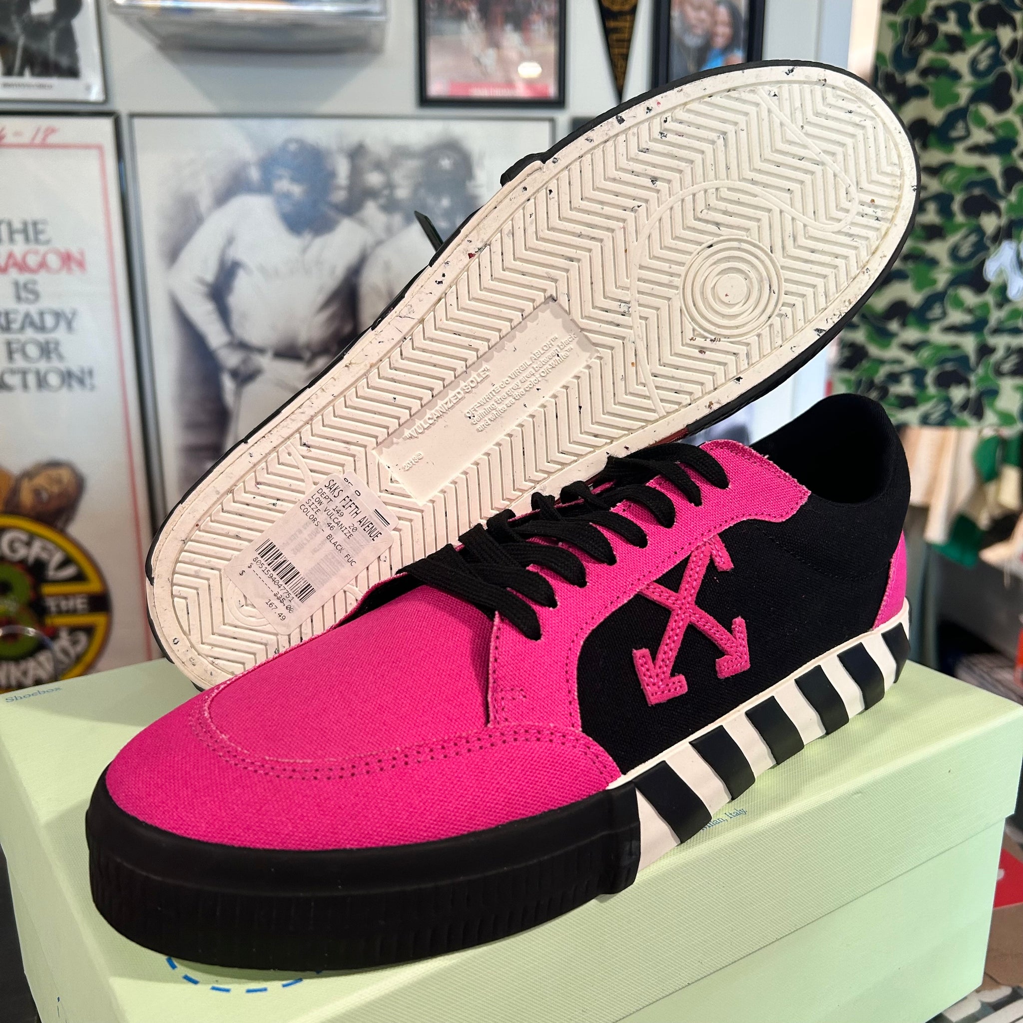 Off-white out of the office sneakers