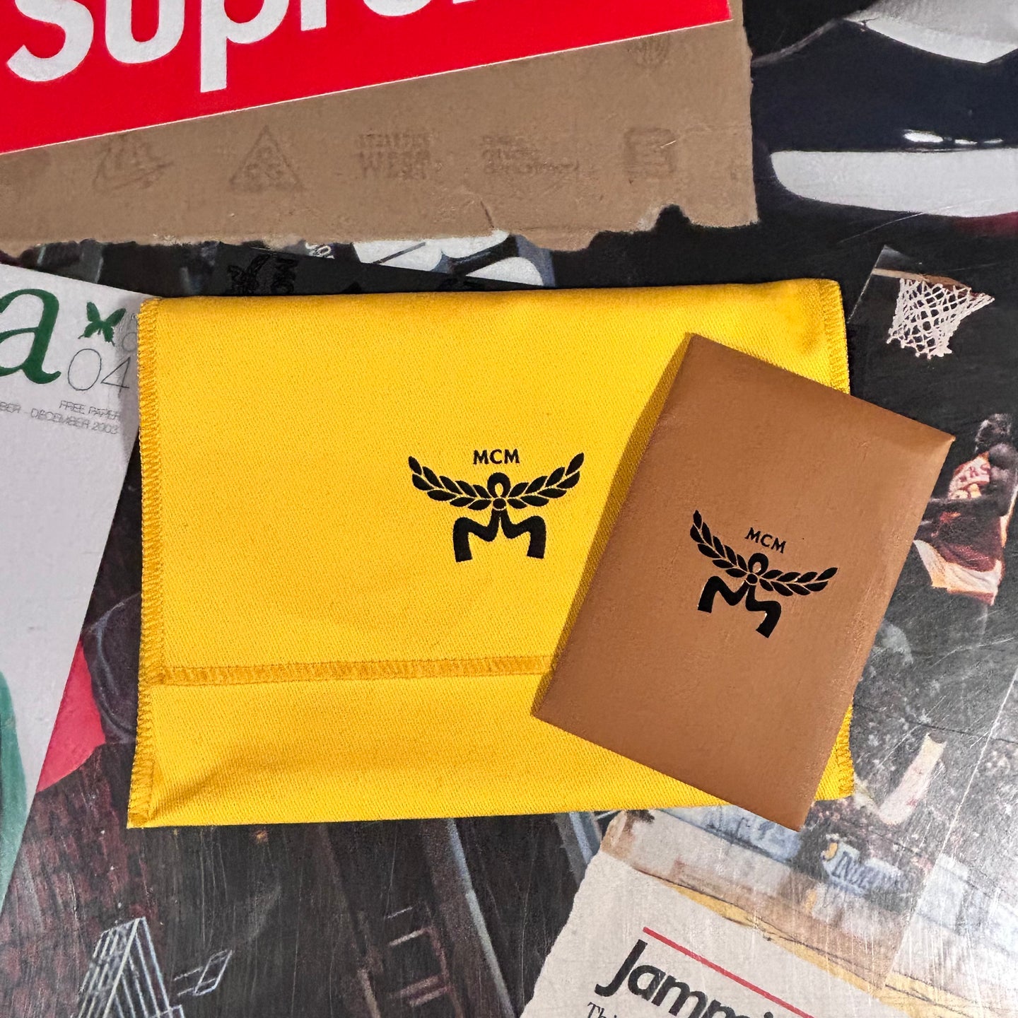 Mcm coin pouch