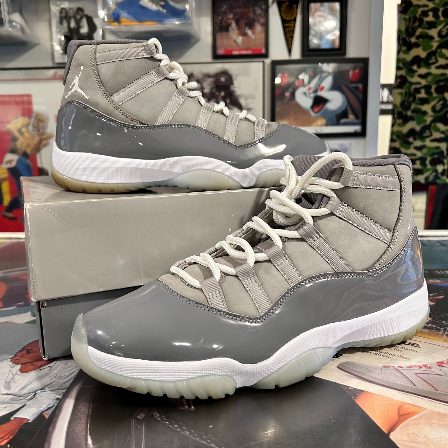 Cool grey Jordan 11’s