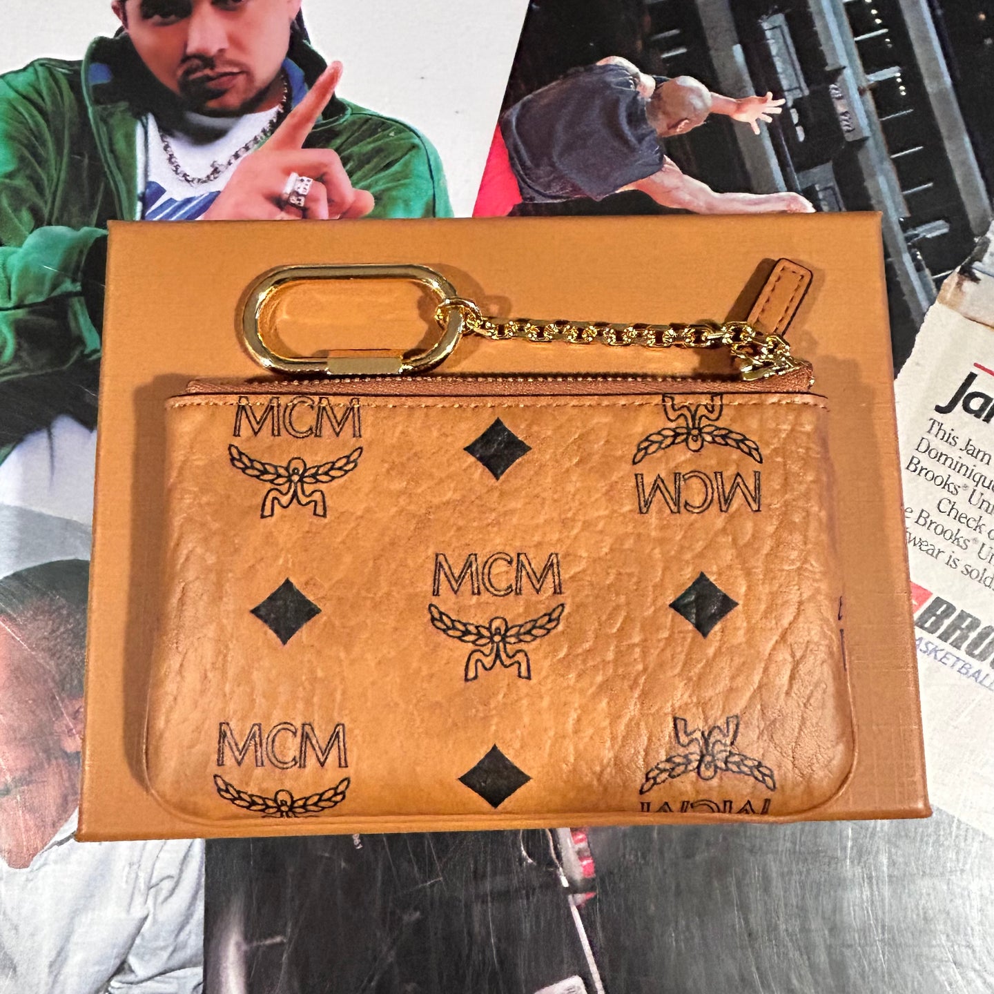 Mcm coin pouch