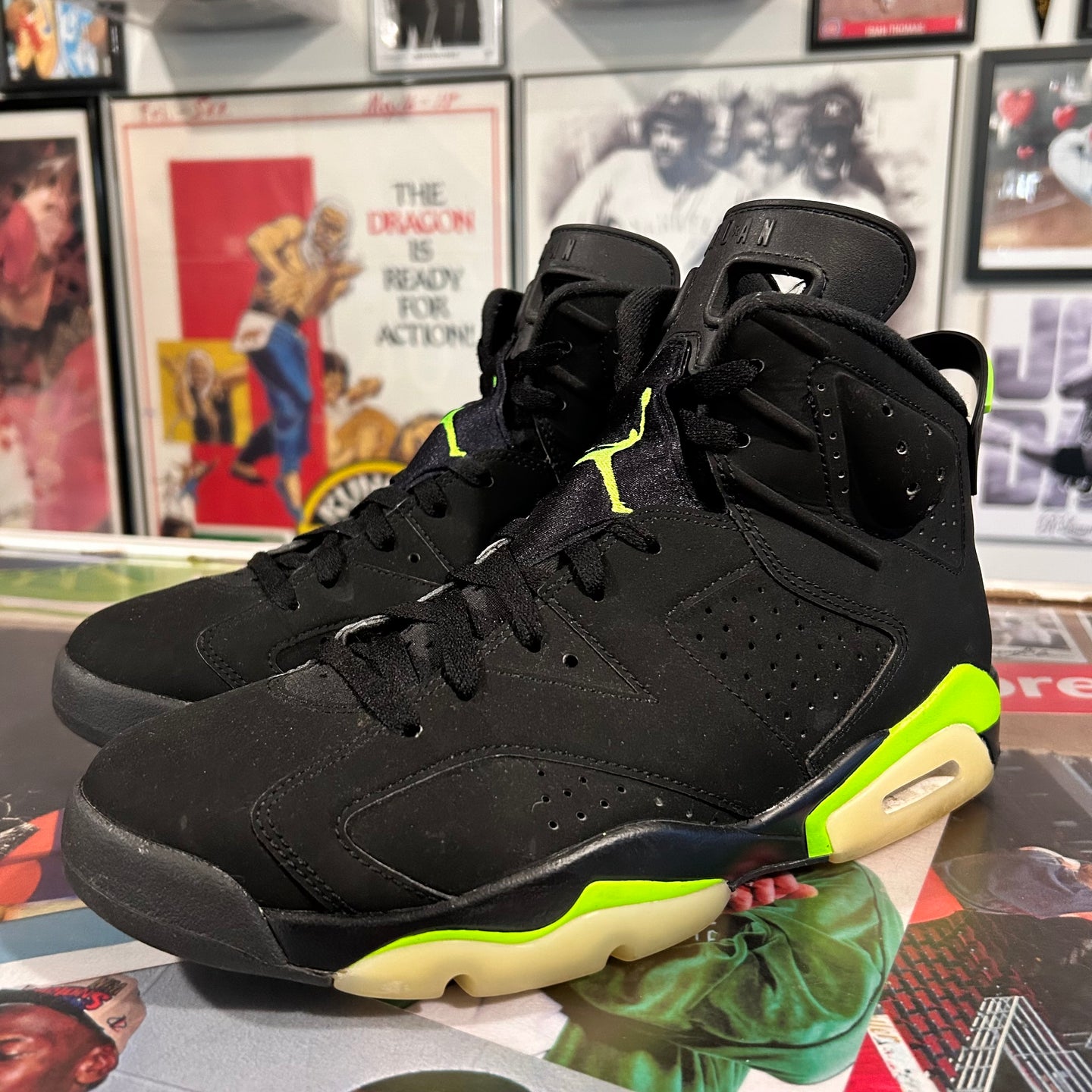 Jordan Electric Green 6s