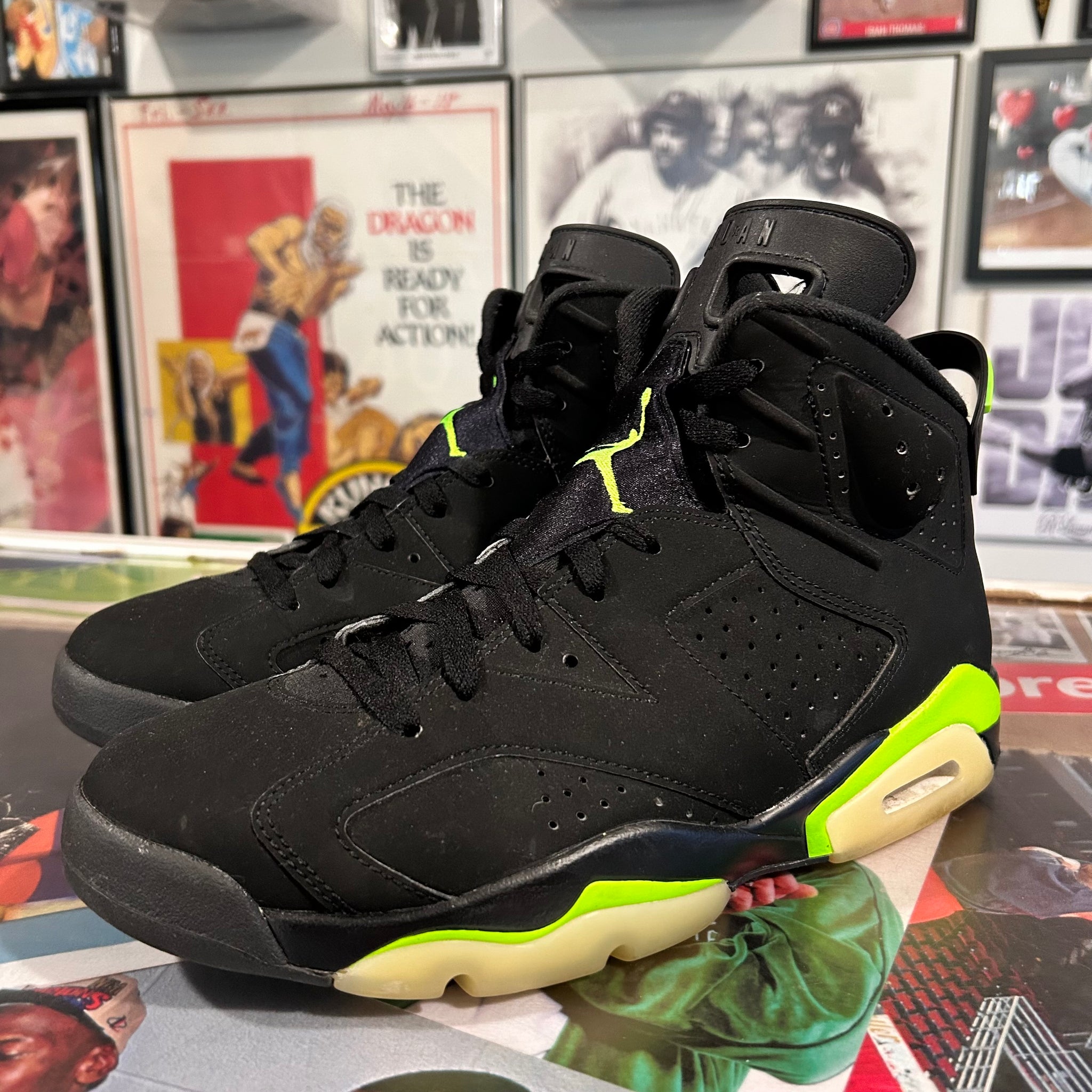 Jordan Electric Green 6s