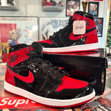 Bred Patent Jordan 1’s