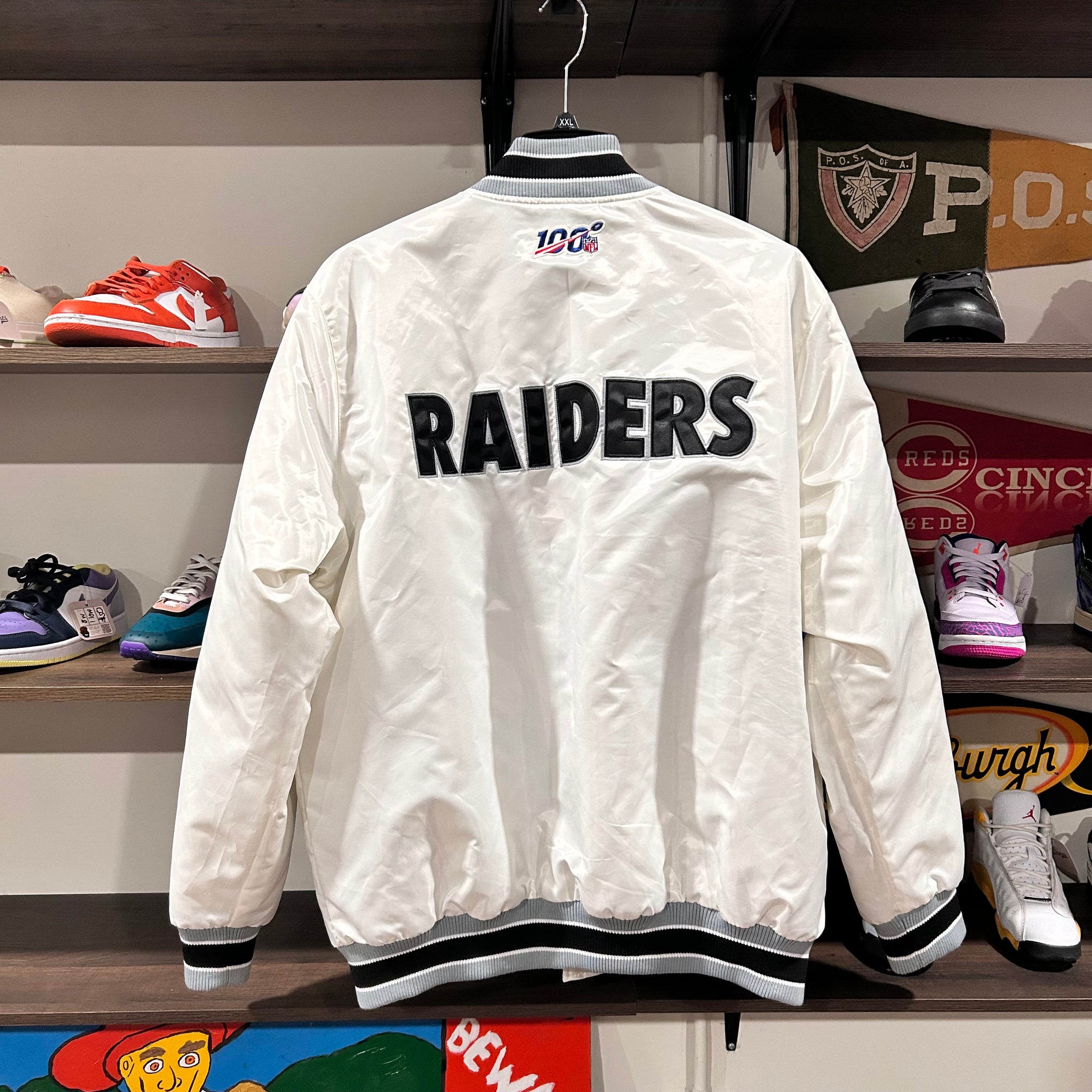 Raiders satin jacket