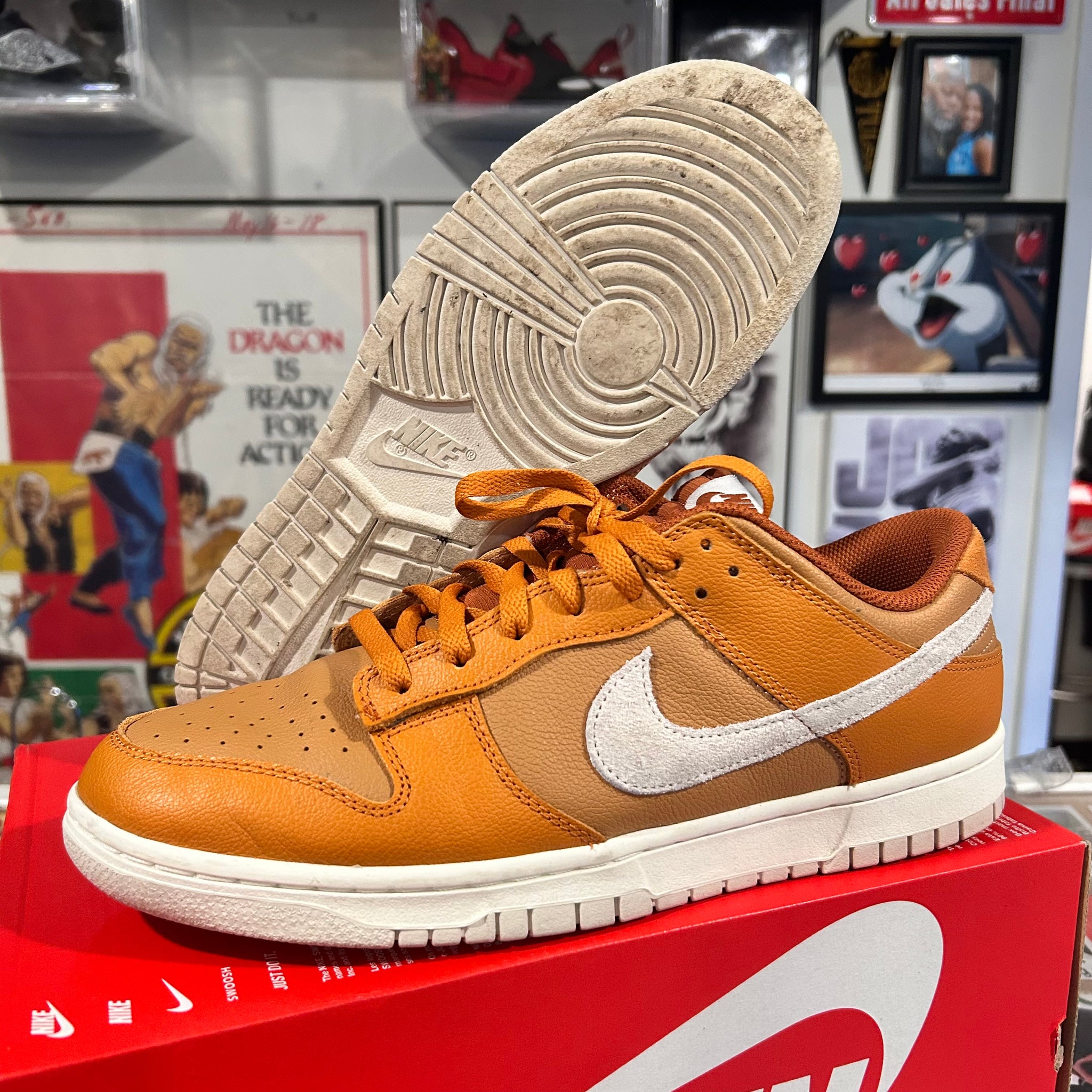Orange Nike Dunks