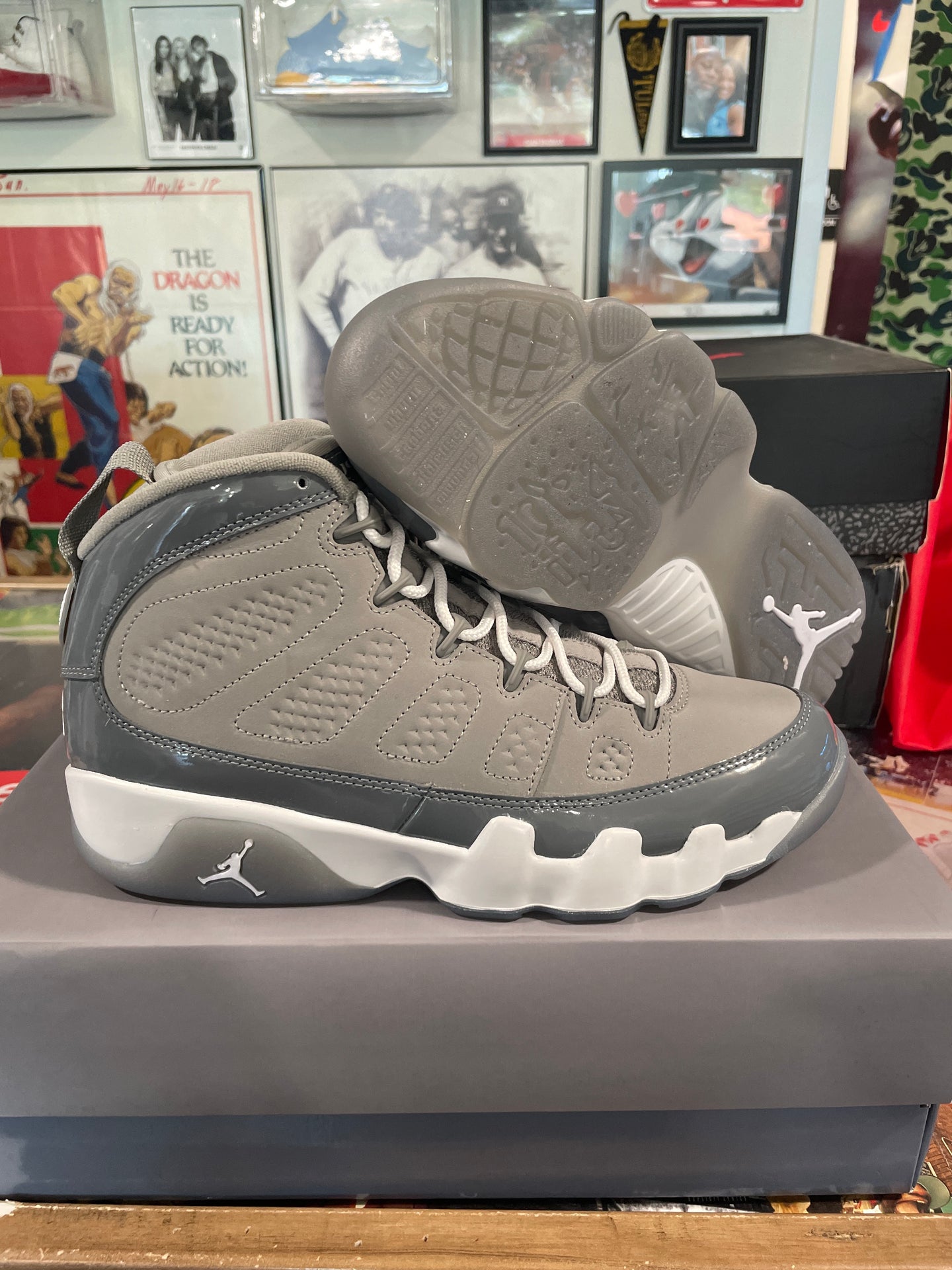Air Jordan 9 Cool Grey