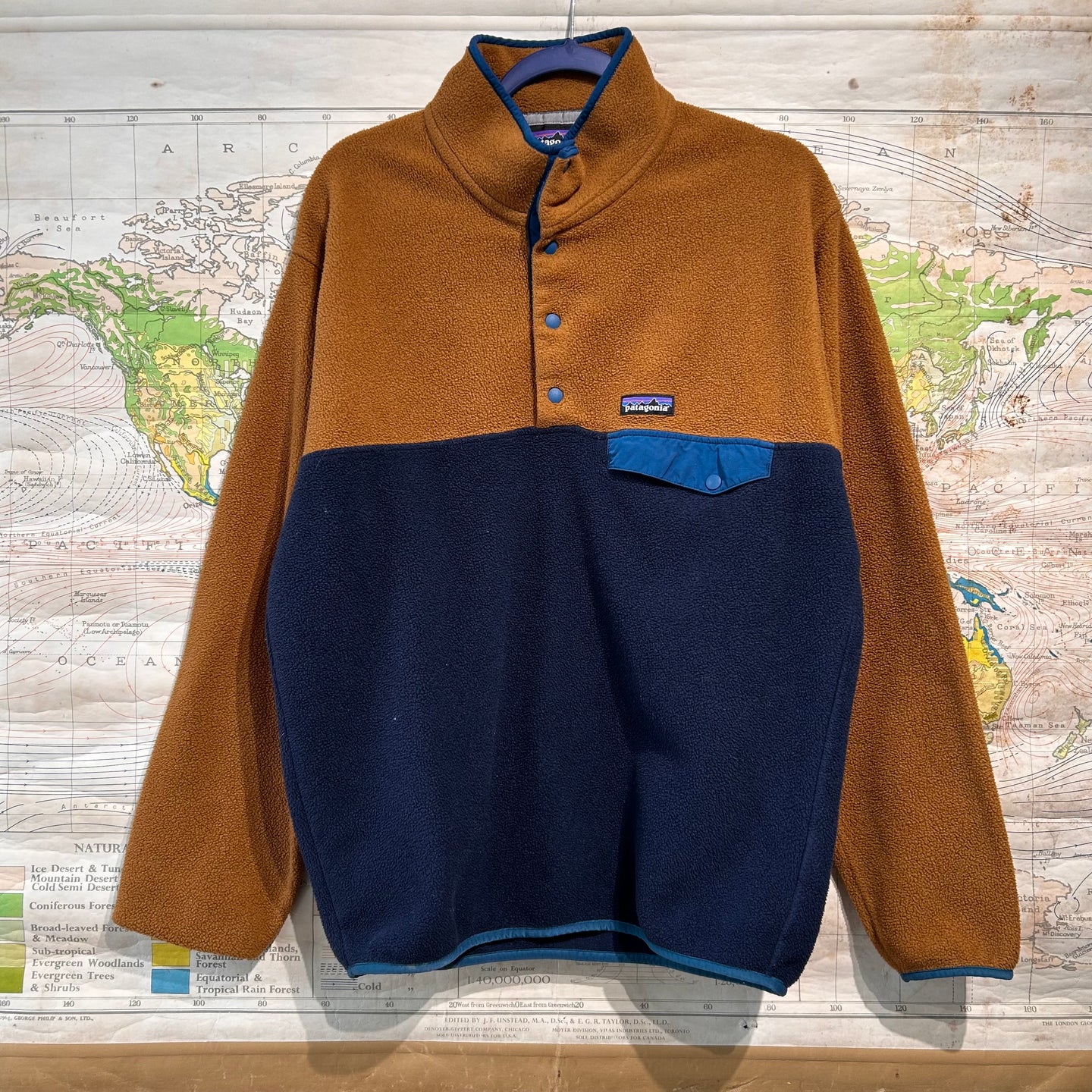 Patigonia 2 tone pullover pre owned