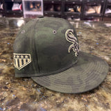White Sox camo fitted cap