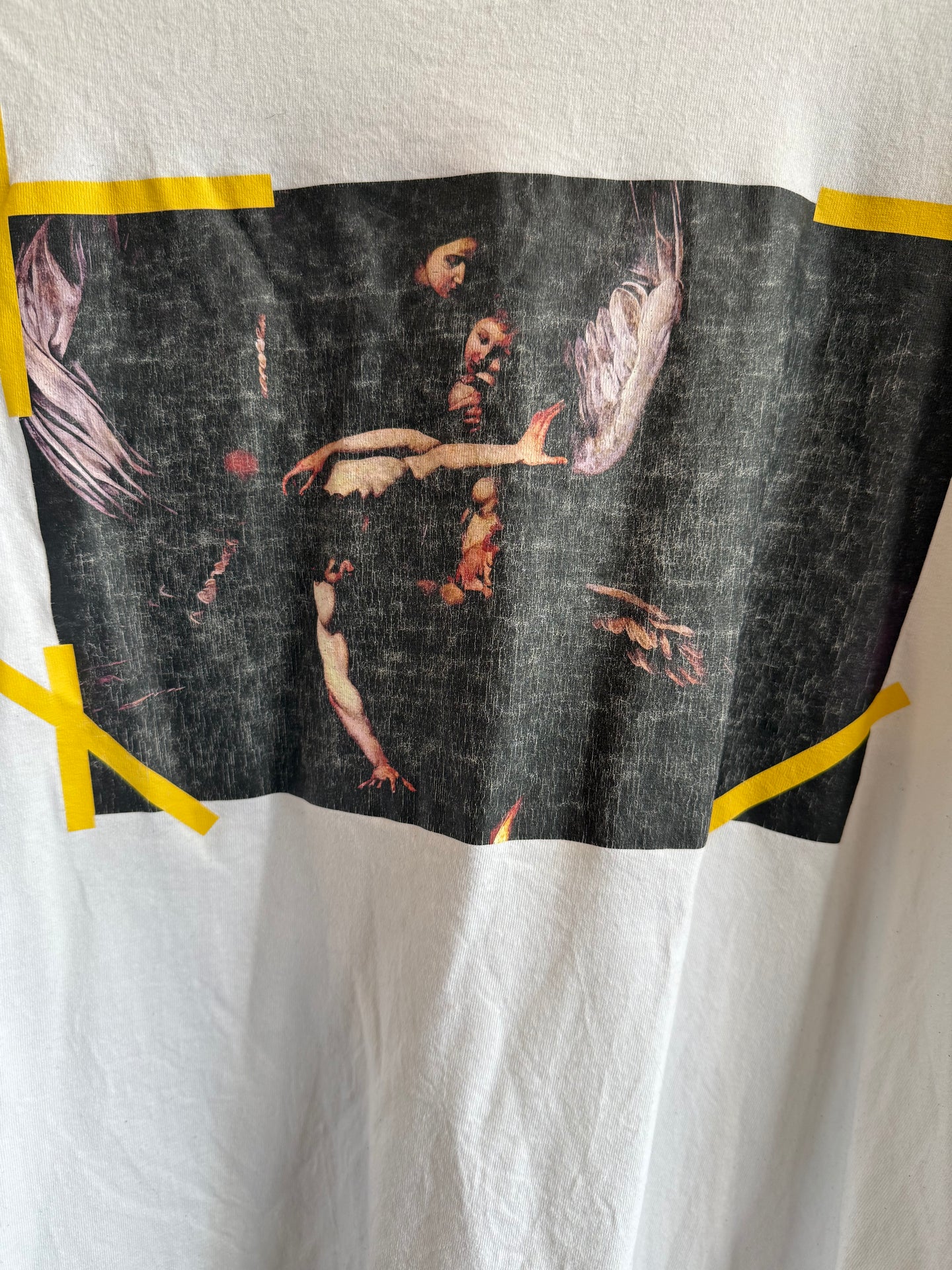 OFF WHITE PAINTING TEE