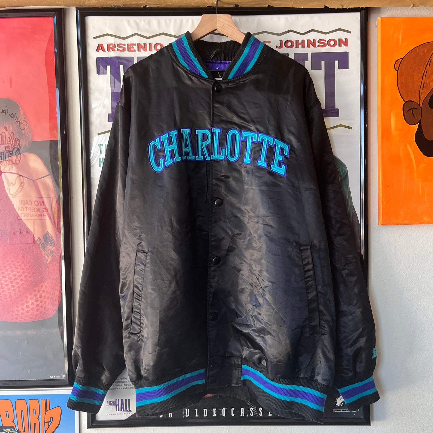 Starter Black Label Charlotte Satin Jacket