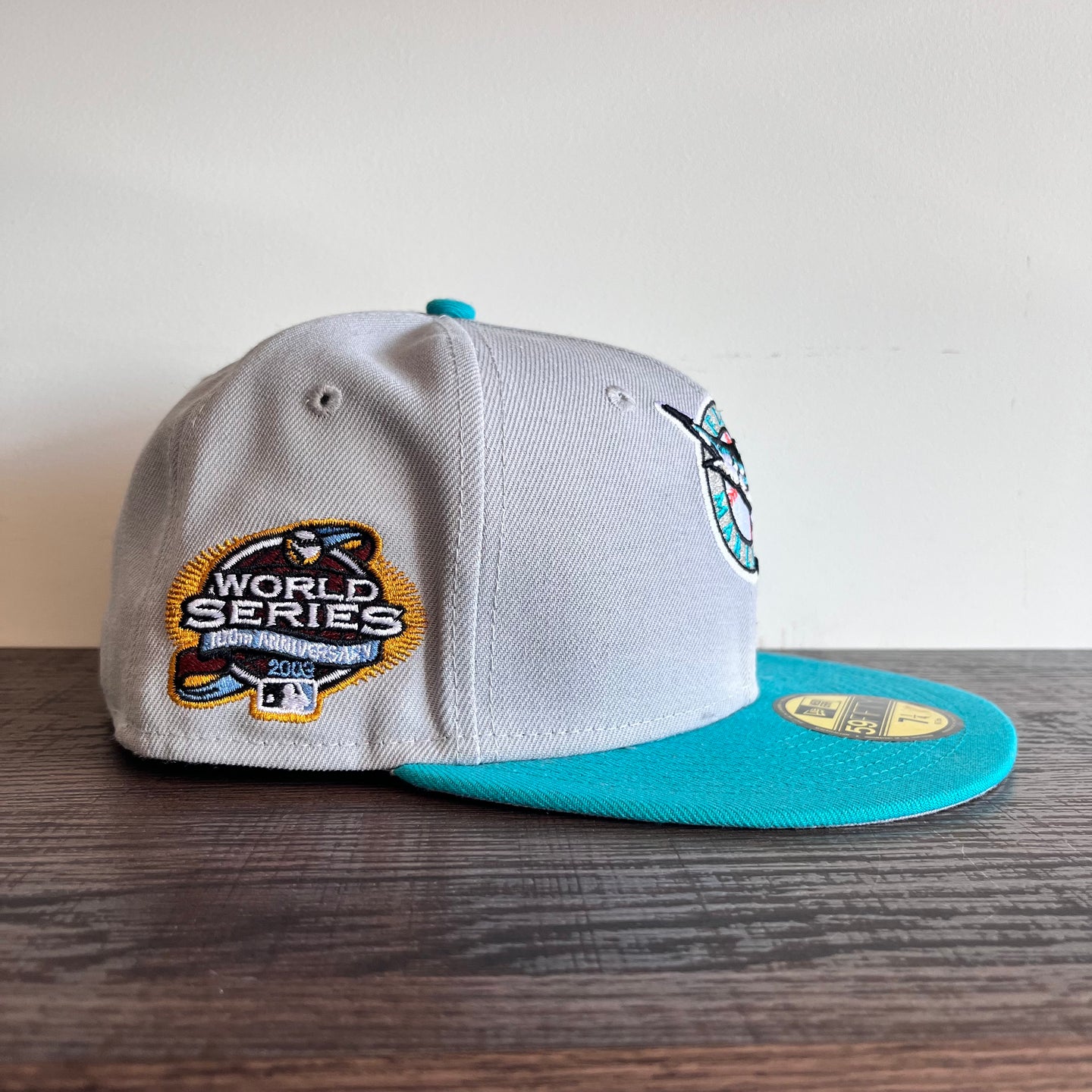 New Era 2003 Florida Marlins World Series 100th Anniversary Fitted Hat