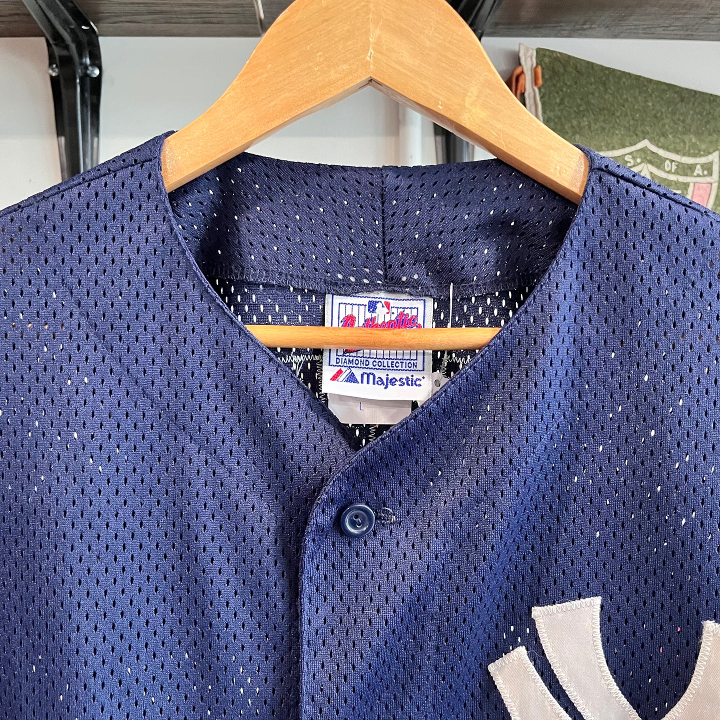 Vintage 1998 World Series Derek Jeter NY Yankees Baseball Jersey