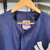 Vintage 1998 World Series Derek Jeter NY Yankees Baseball Jersey