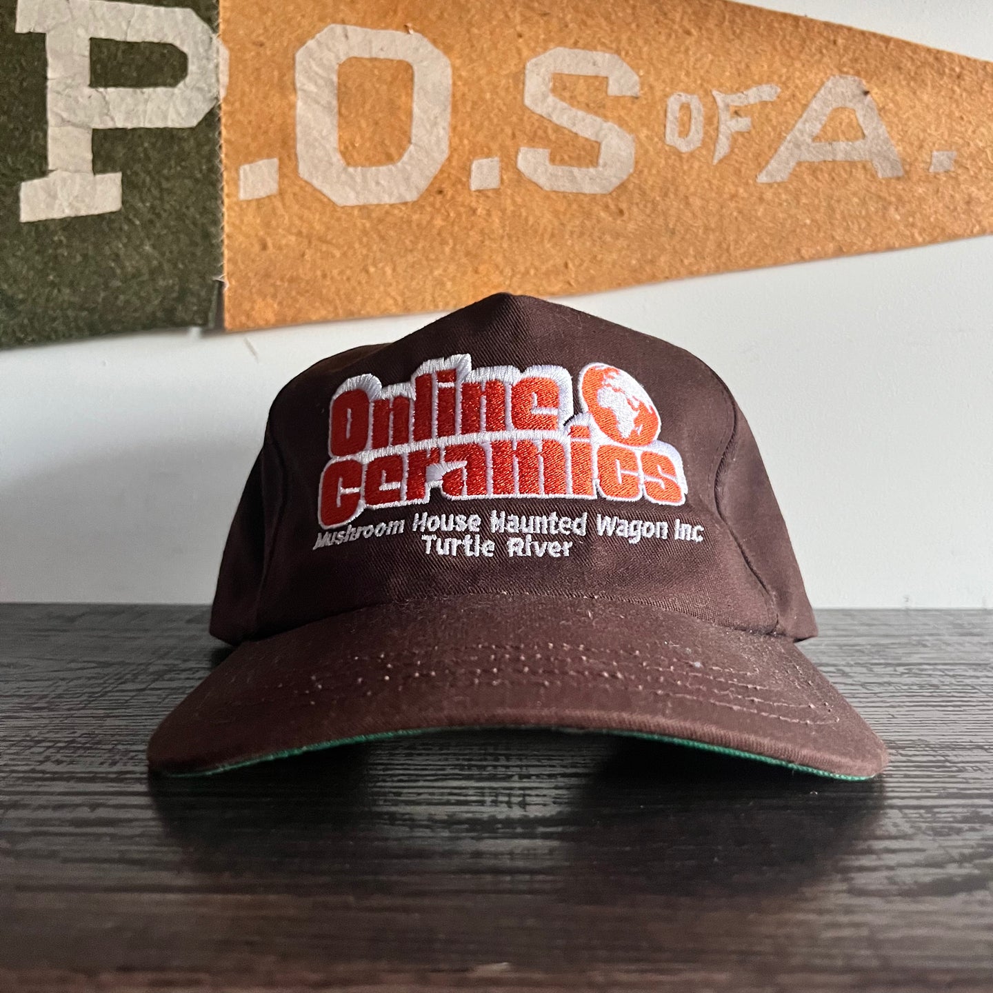 Online Ceramics ‘Mushroom House Haunted House Inc’ SnapBack