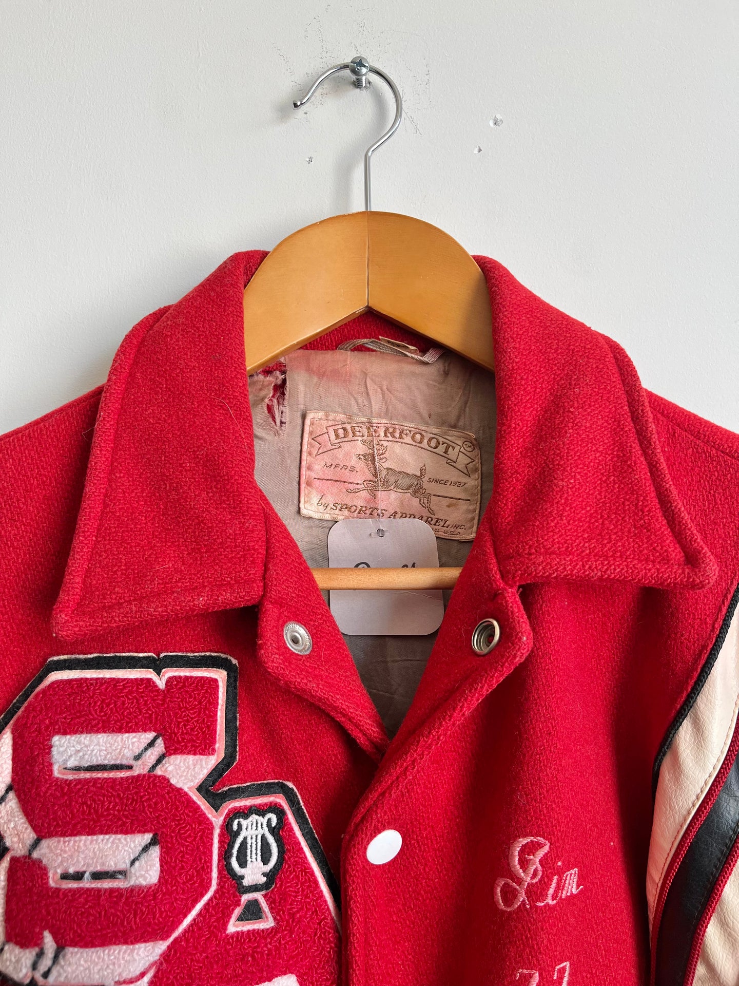 1977 St. Albans Band ‘Jim’ Varsity Jacket