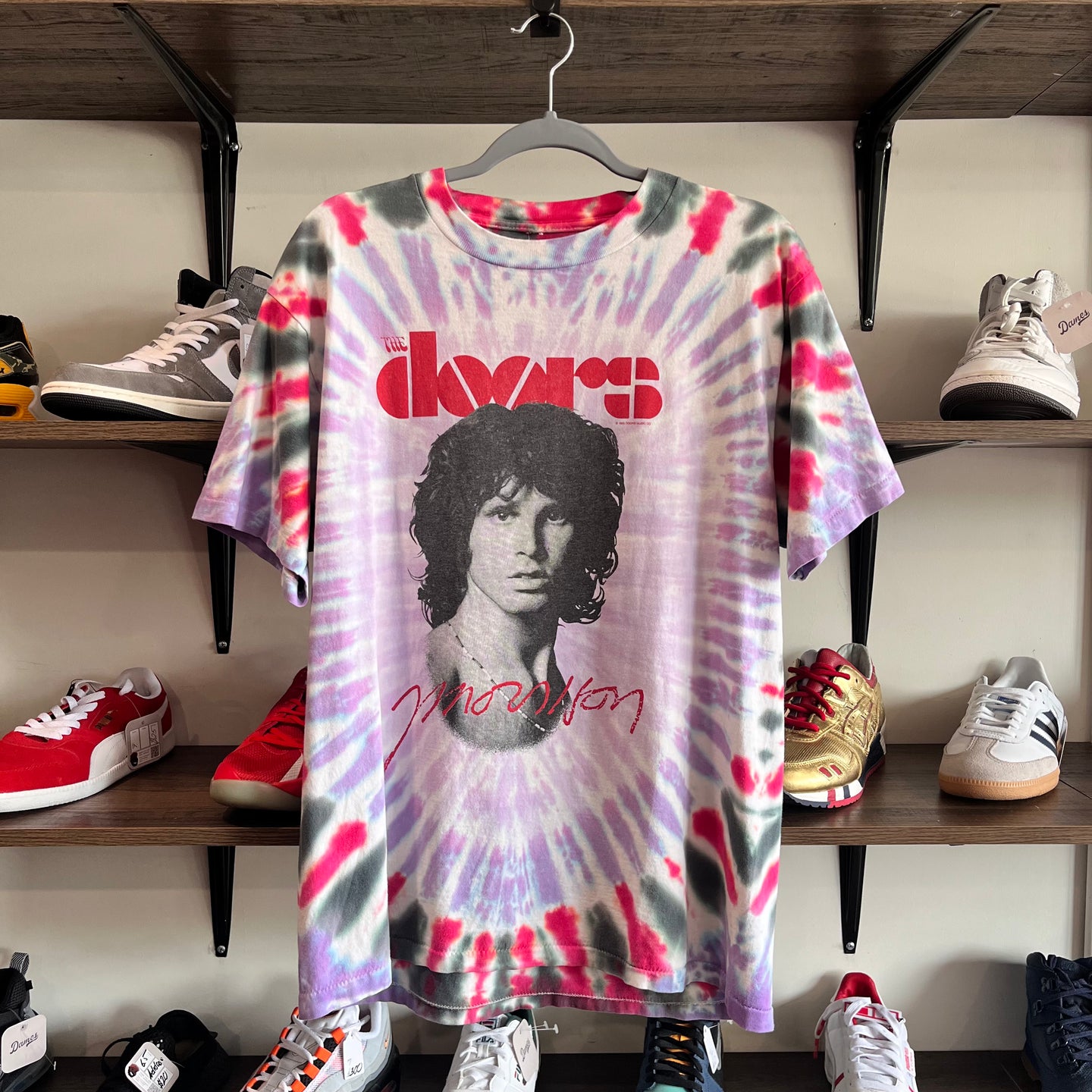 1995 Doors Jim Morrison Tie Dye T-shirt