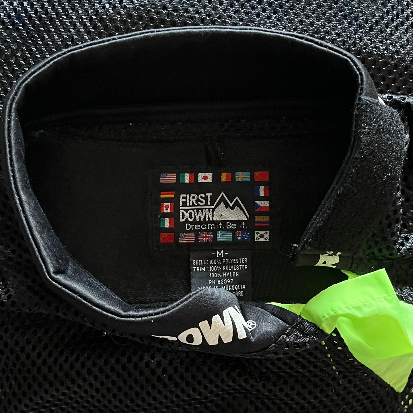 First Down Mesh Pullover Jacket