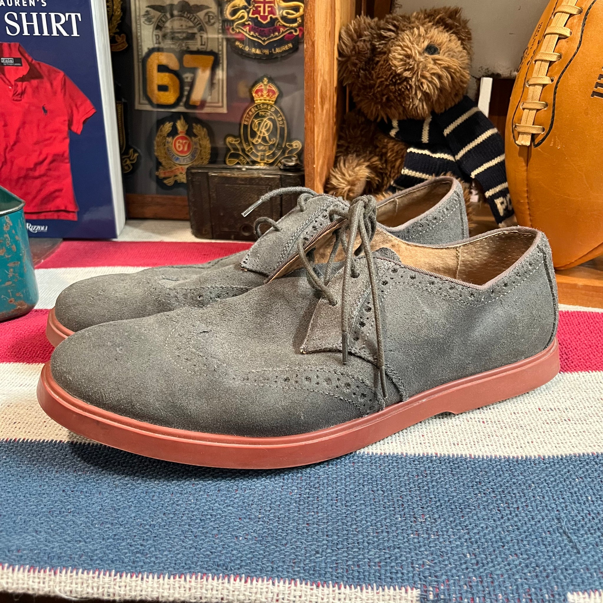 Polo Ralph Lauren Orrick Wing Tip Oxfords