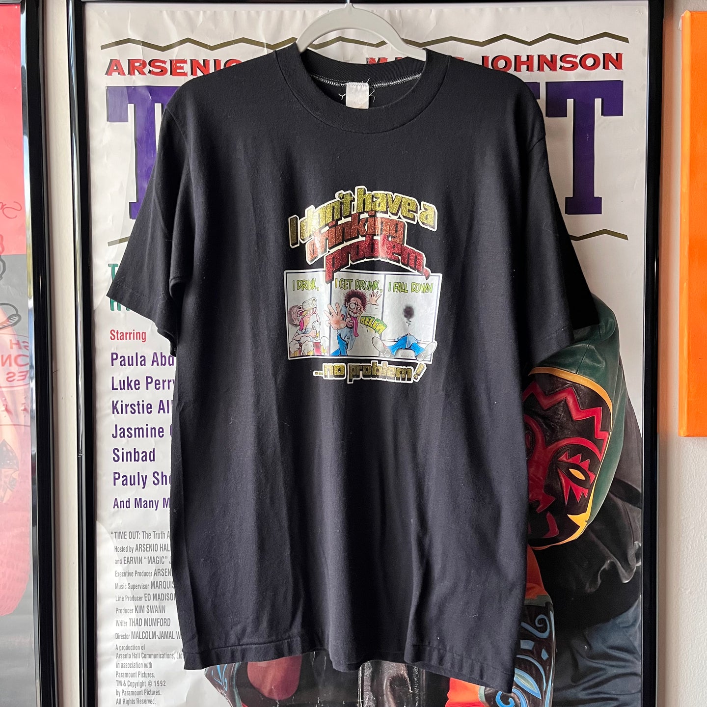 1980 ‘I don’t have a drinking problem…no problem’ T-shirt
