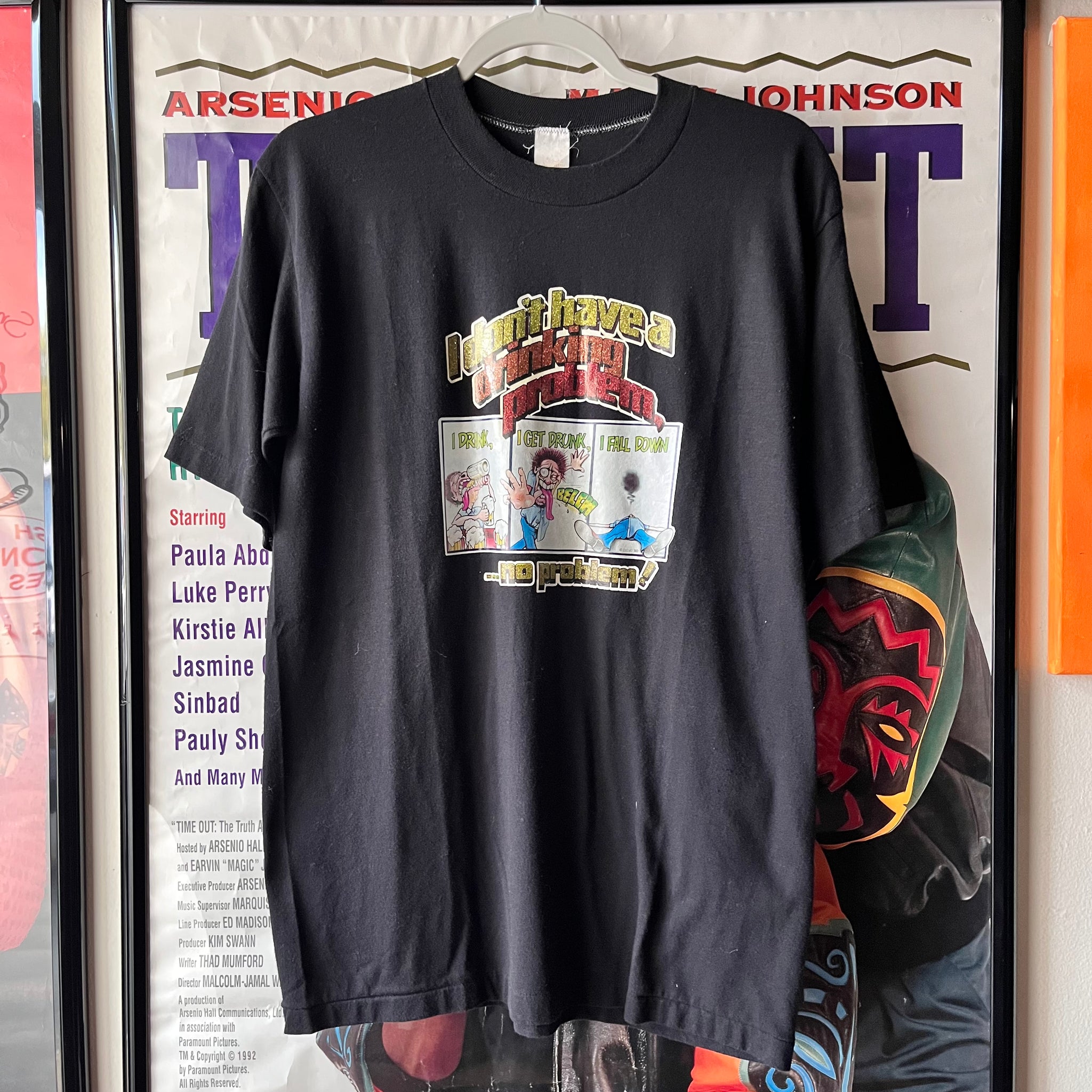 1980 ‘I don’t have a drinking problem…no problem’ T-shirt