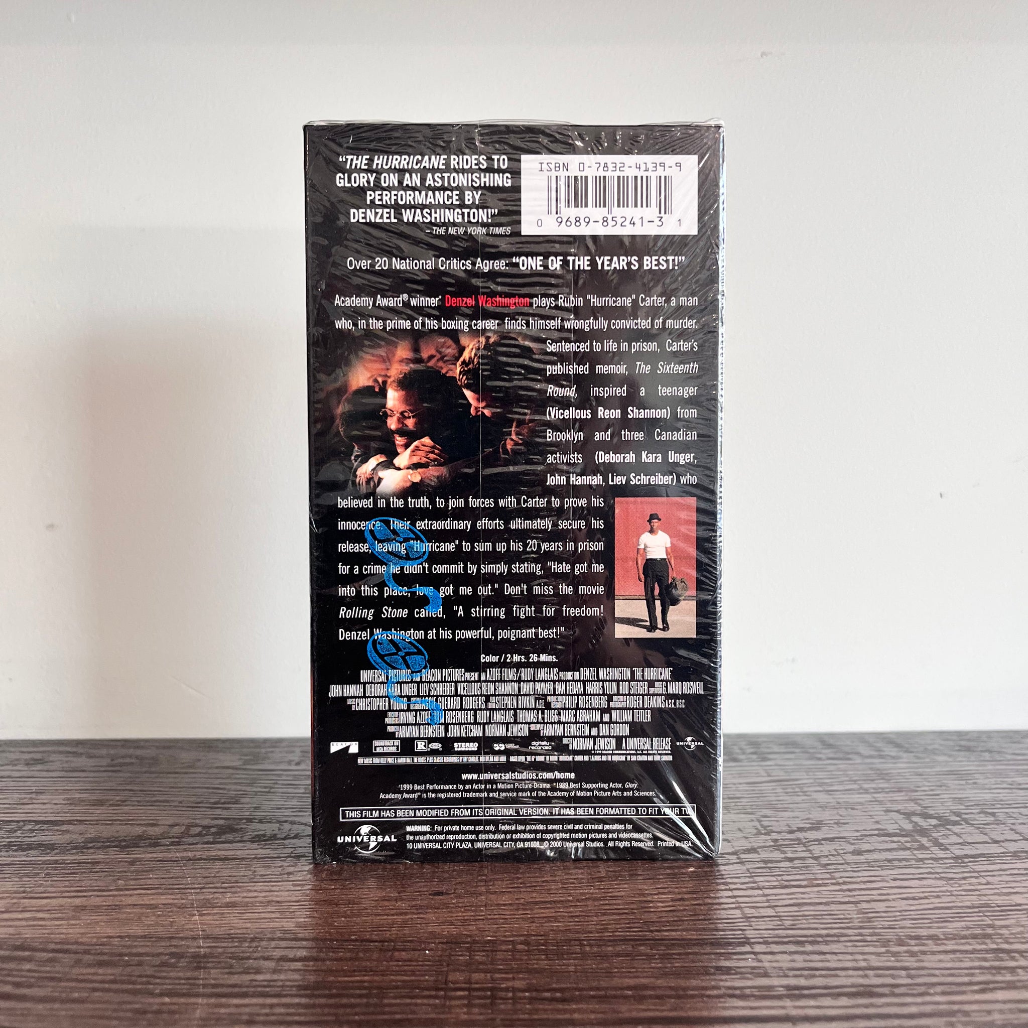 1999 The Hurricane VHS Movie - Sealed