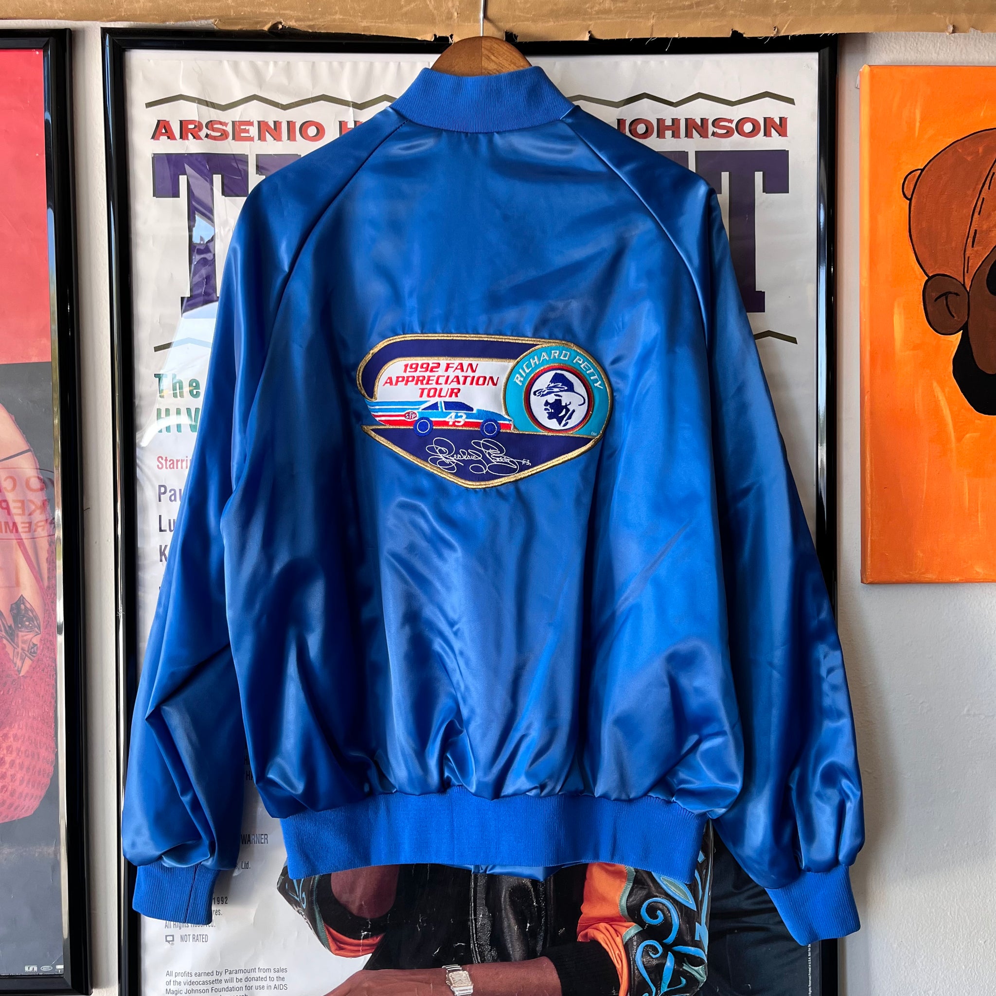 1992 NOS Richard Petty Fan Appreciation Tour Satin Jacket