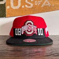 Mitchell & Ness Ohio State Snapback Hat
