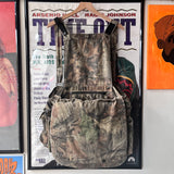 Vintage 10x Camouflage Hunting Vest w/Compass