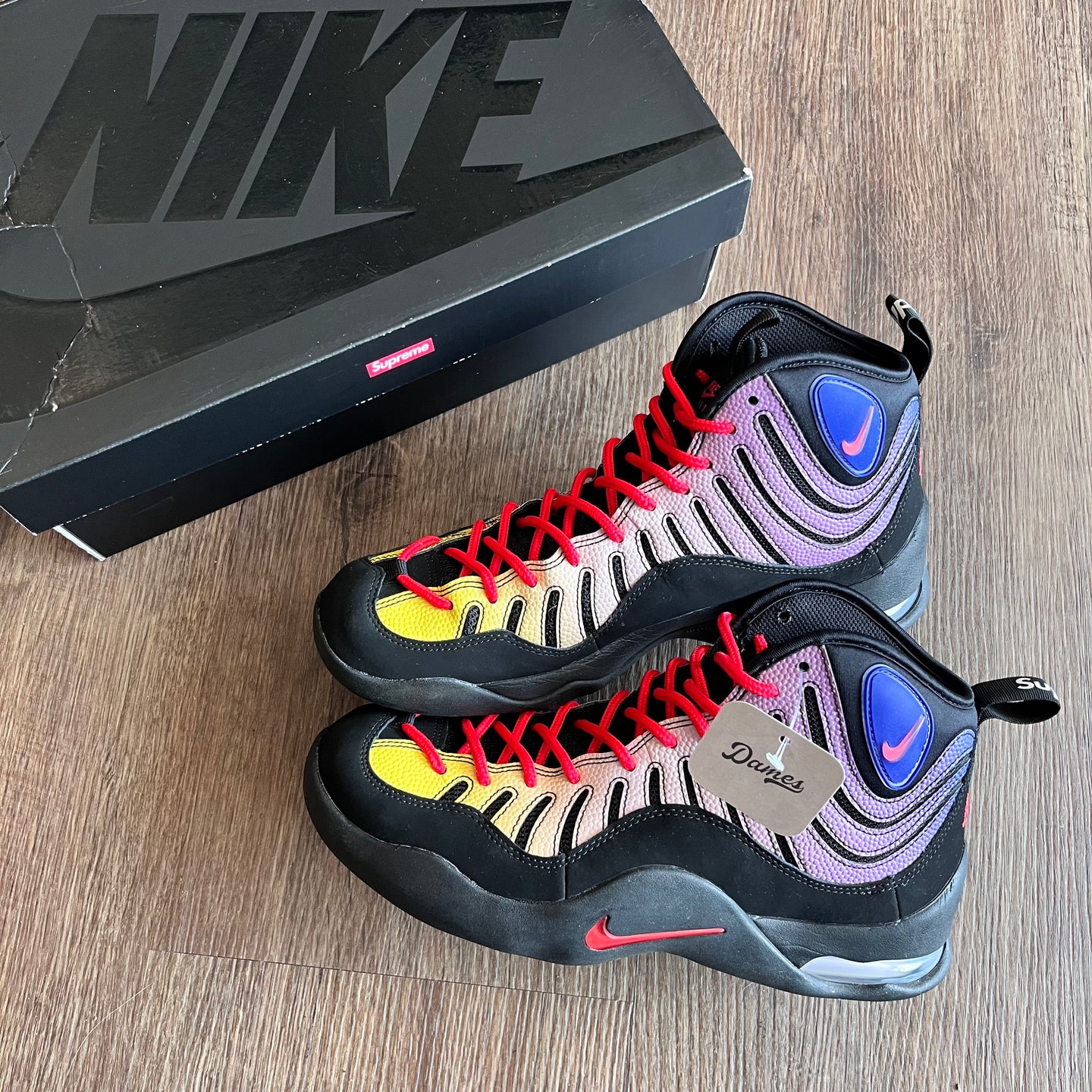 Supreme x Nike Air Bakin ‘Black Gradient’