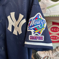 Vintage 1998 World Series Derek Jeter NY Yankees Baseball Jersey