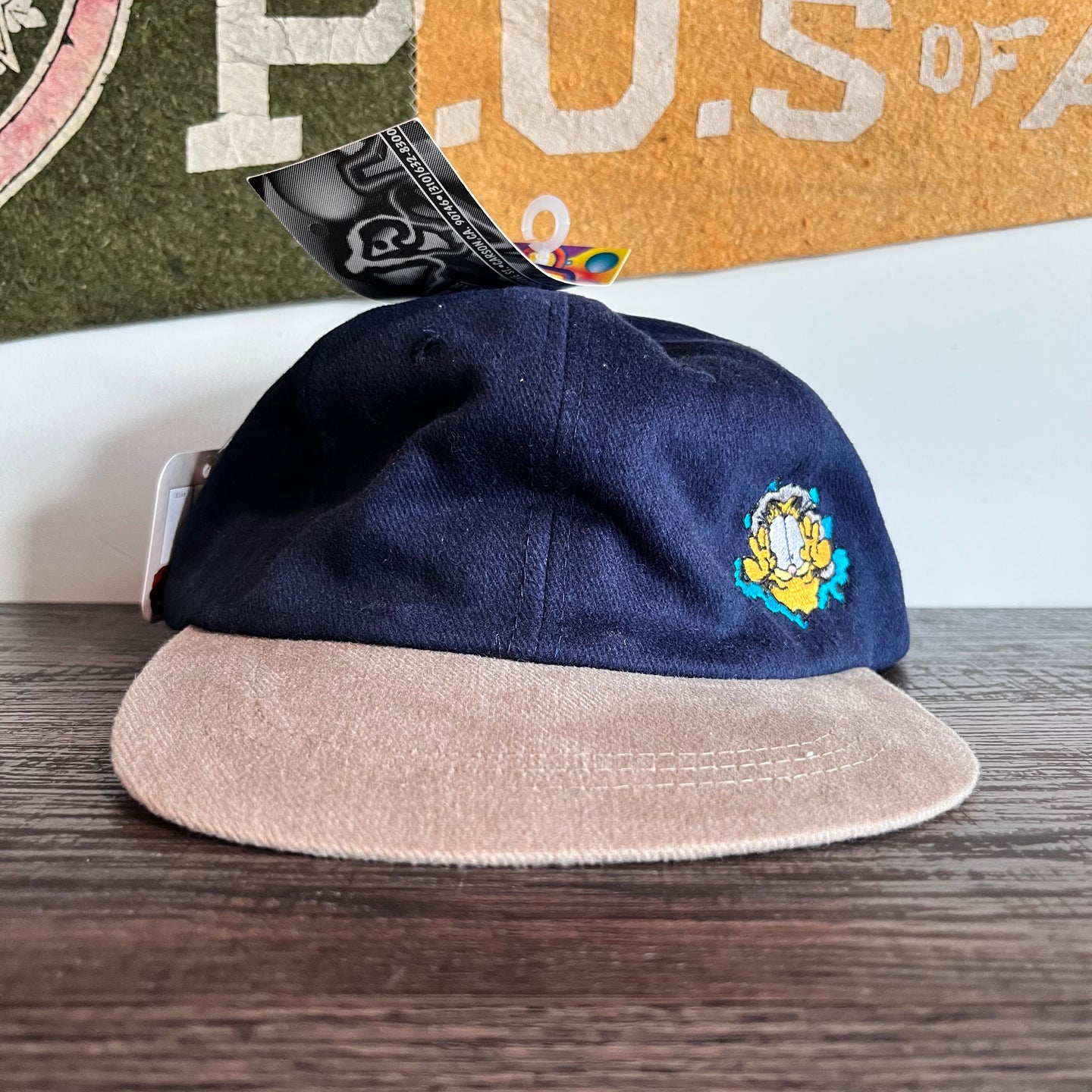 Vintage Headtoons Garfield Strapback Hat