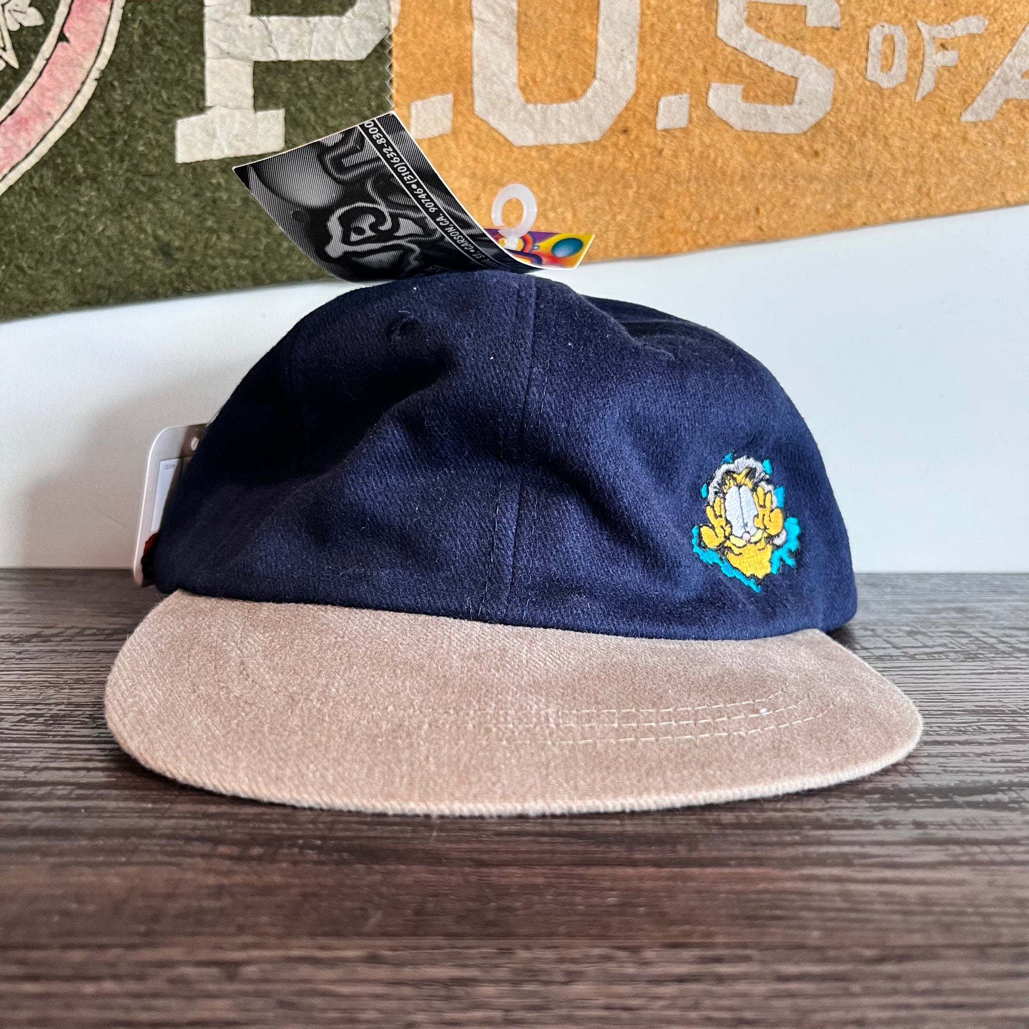 Vintage Headtoons Garfield Strapback Hat