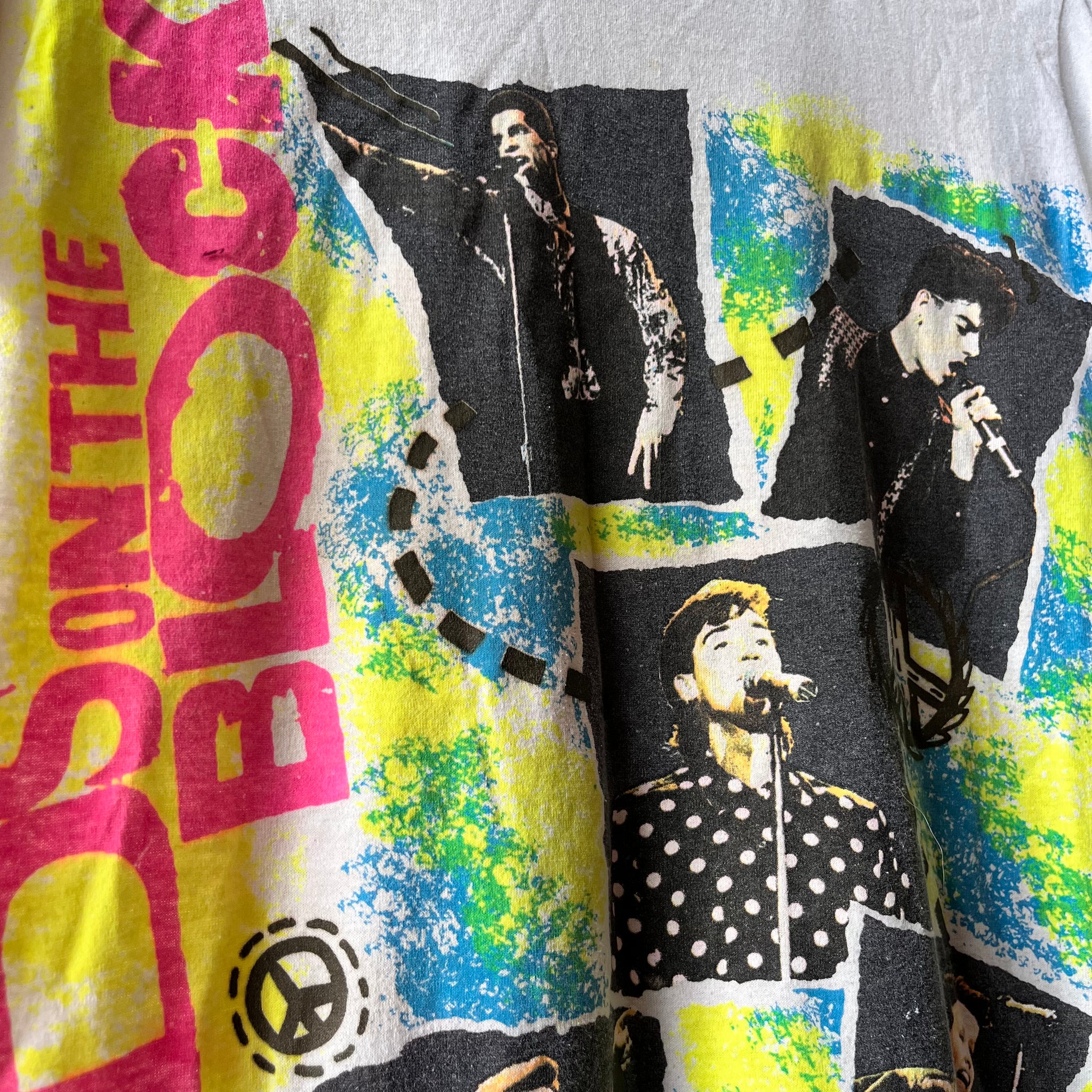 1990s New Kids On The Block Signature T-shirt
