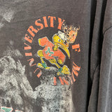 1990 University of Miami Thrashed T-shirt