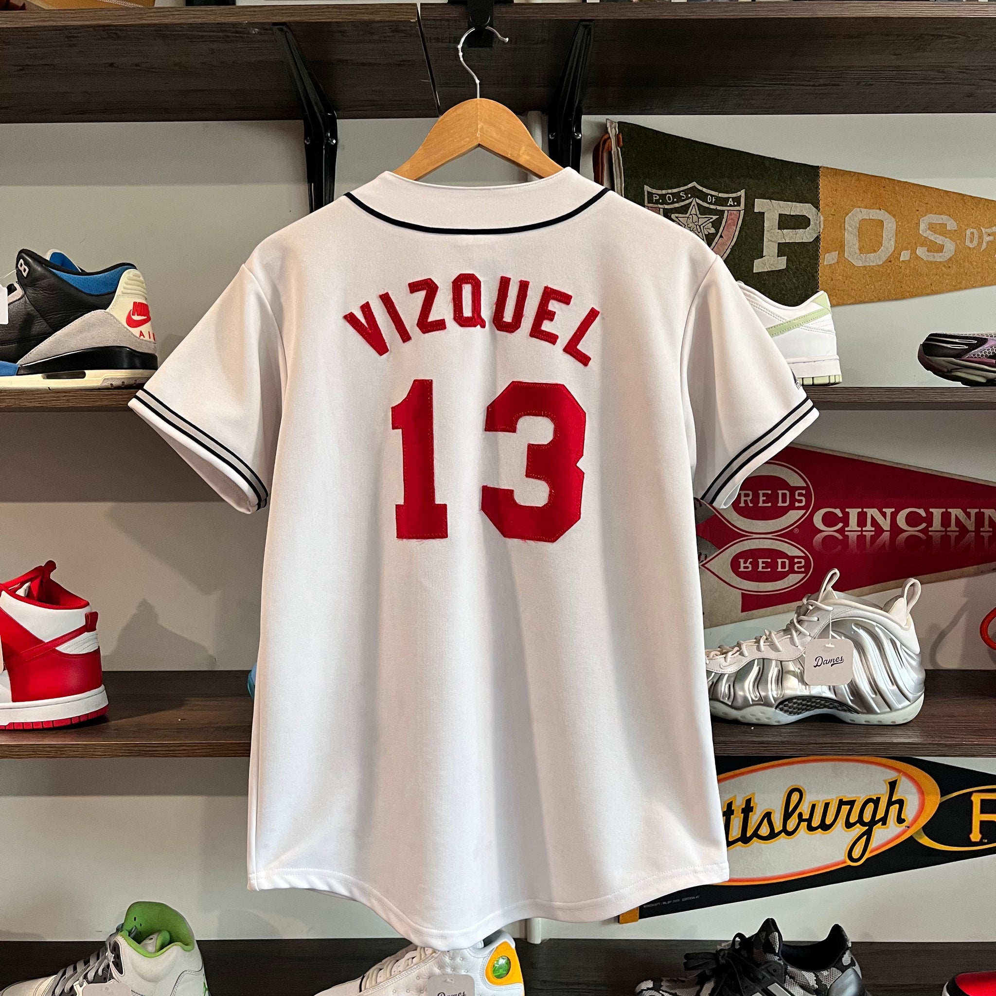 Vintage Majestic Indians Baseball Jersey