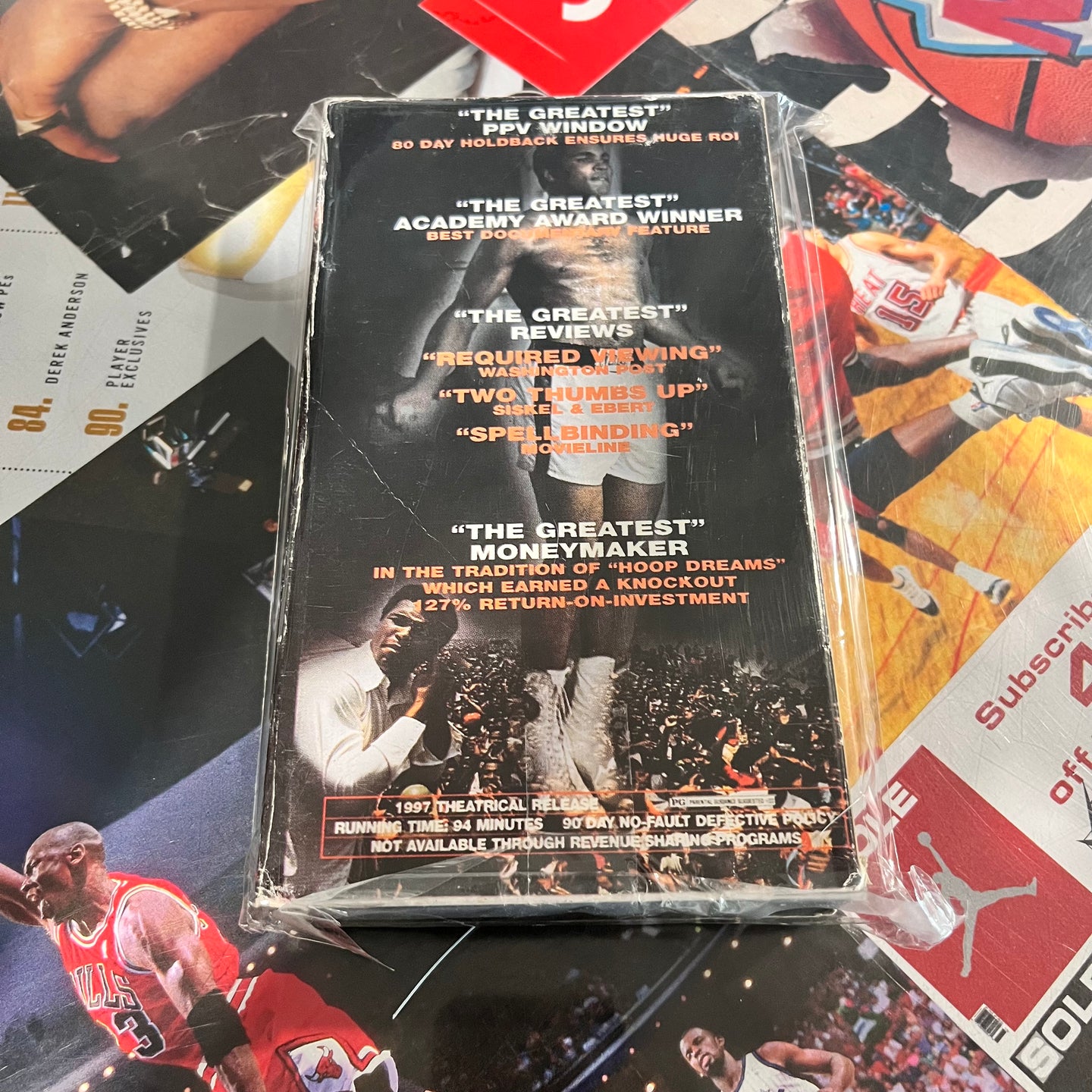 Muhammad Ali ‘When We Were Kings’ VHS - Resealed