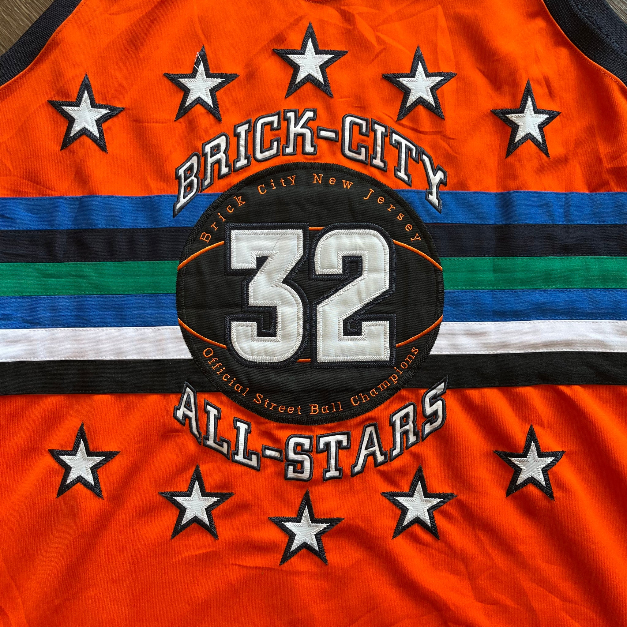 Official Streetball Apparel ‘Brick-City All Stars’ Basketball Jersey