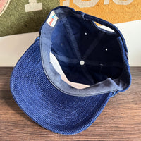 1980s McDonnell Douglas Corduroy Strapback Hat