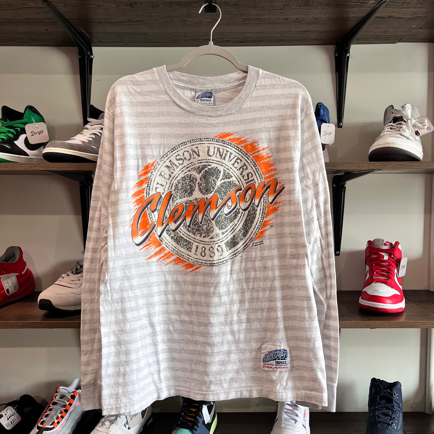 1990s Clemson Long Sleeve T-shirt