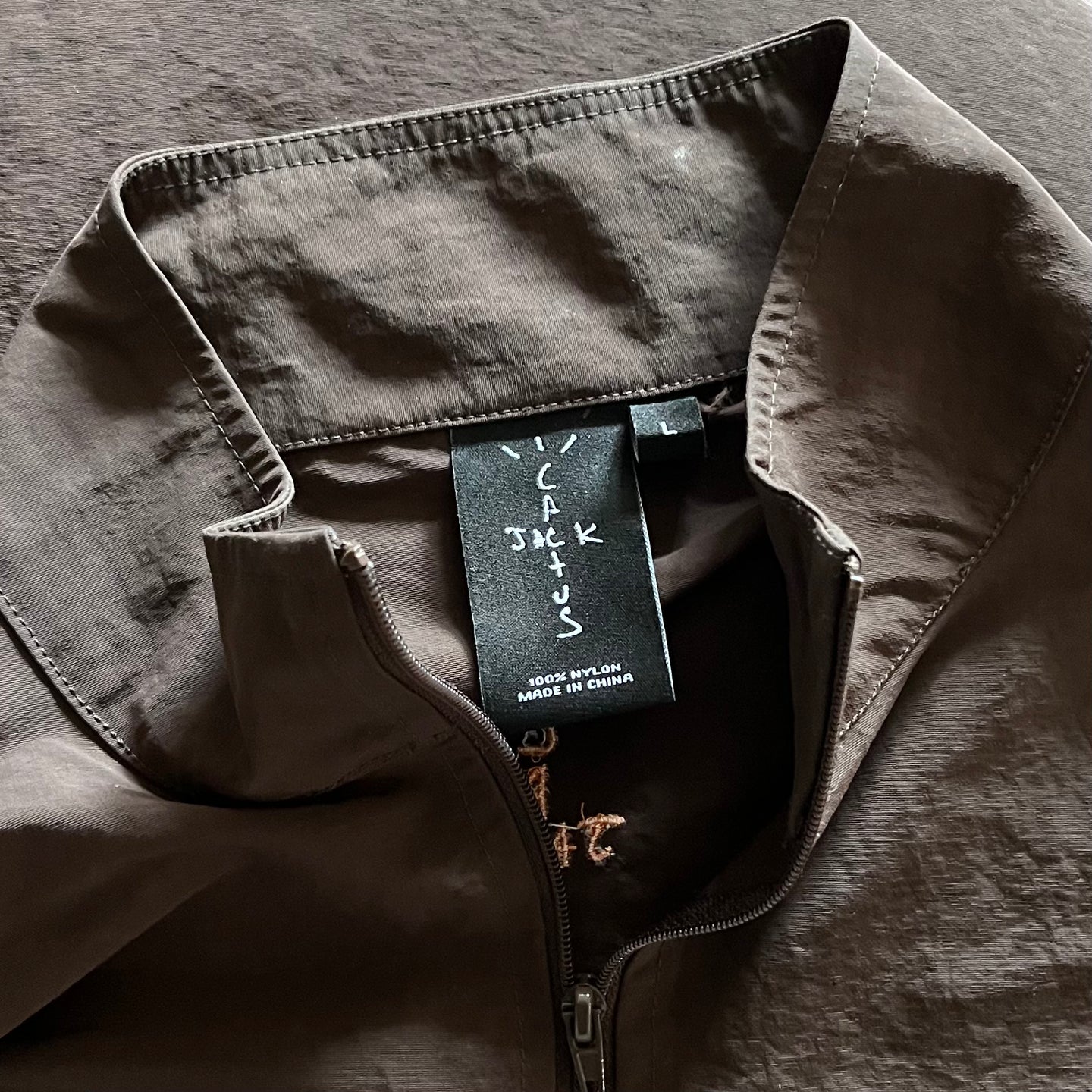 Cactus Jack by Travis Scott Trails 1/2 Zip Windbreaker Jacket