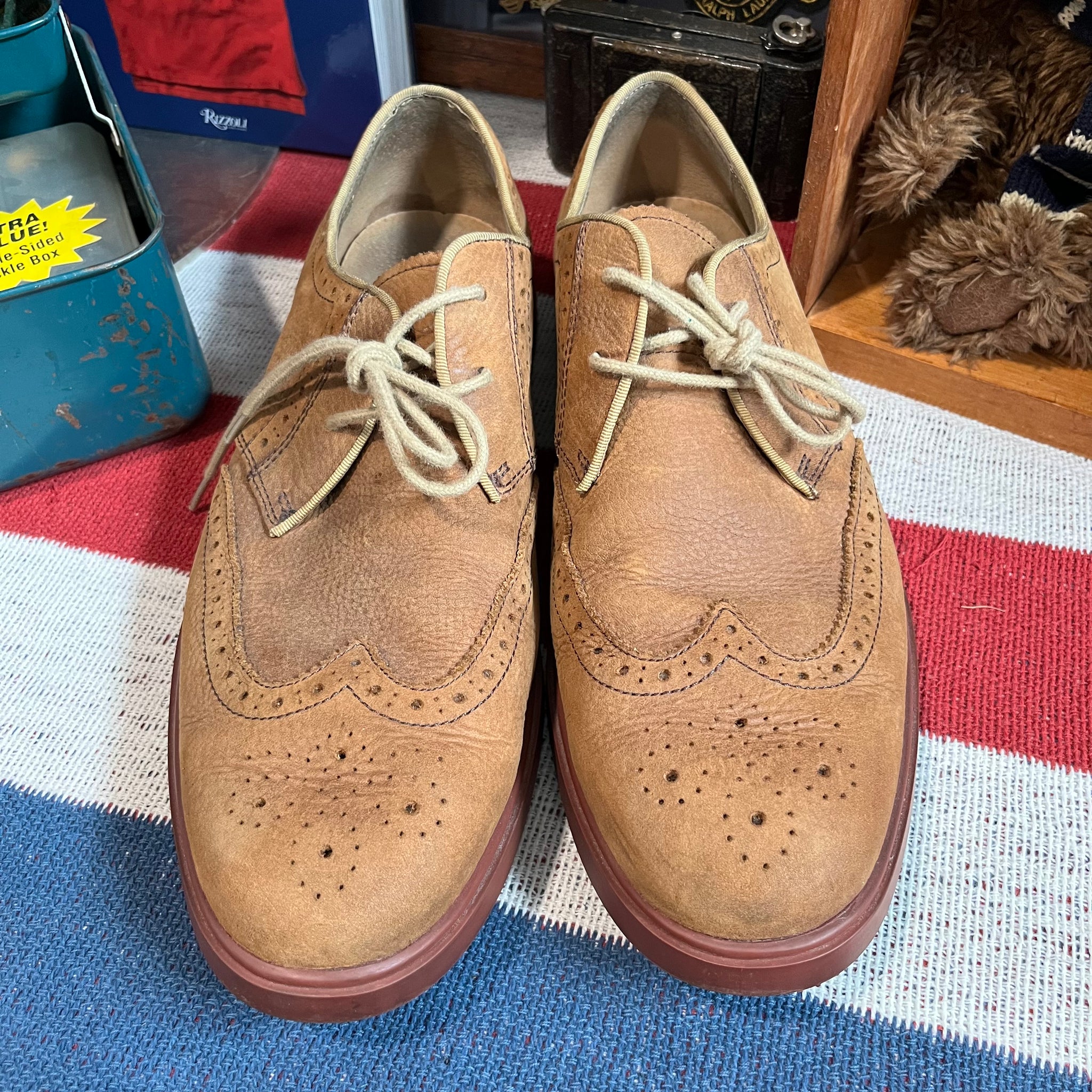 Polo Ralph Lauren Orrick Wing Tip Oxfords