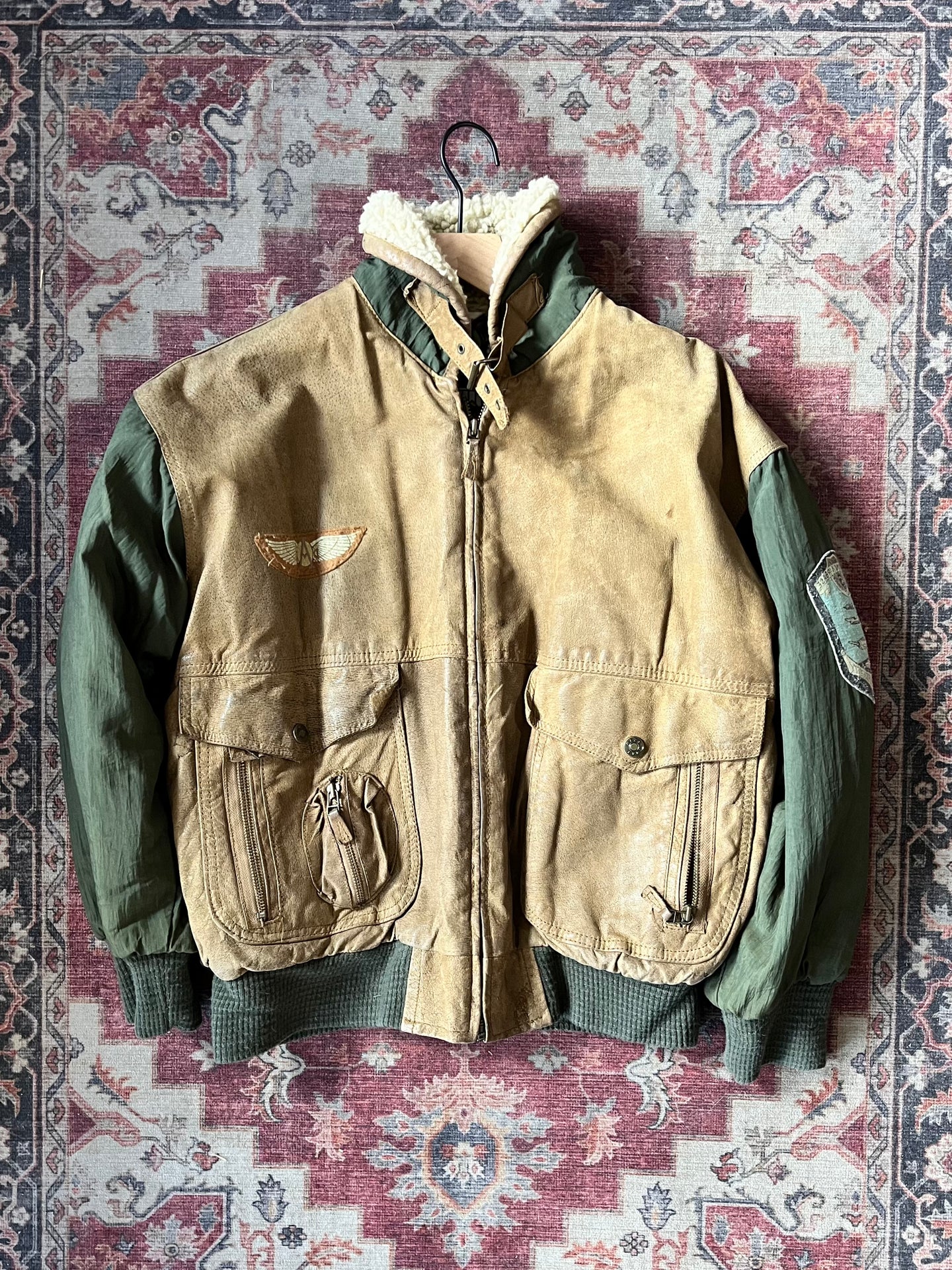 1980s East West Dakota Special Flight Unit Bomber Style Jacket