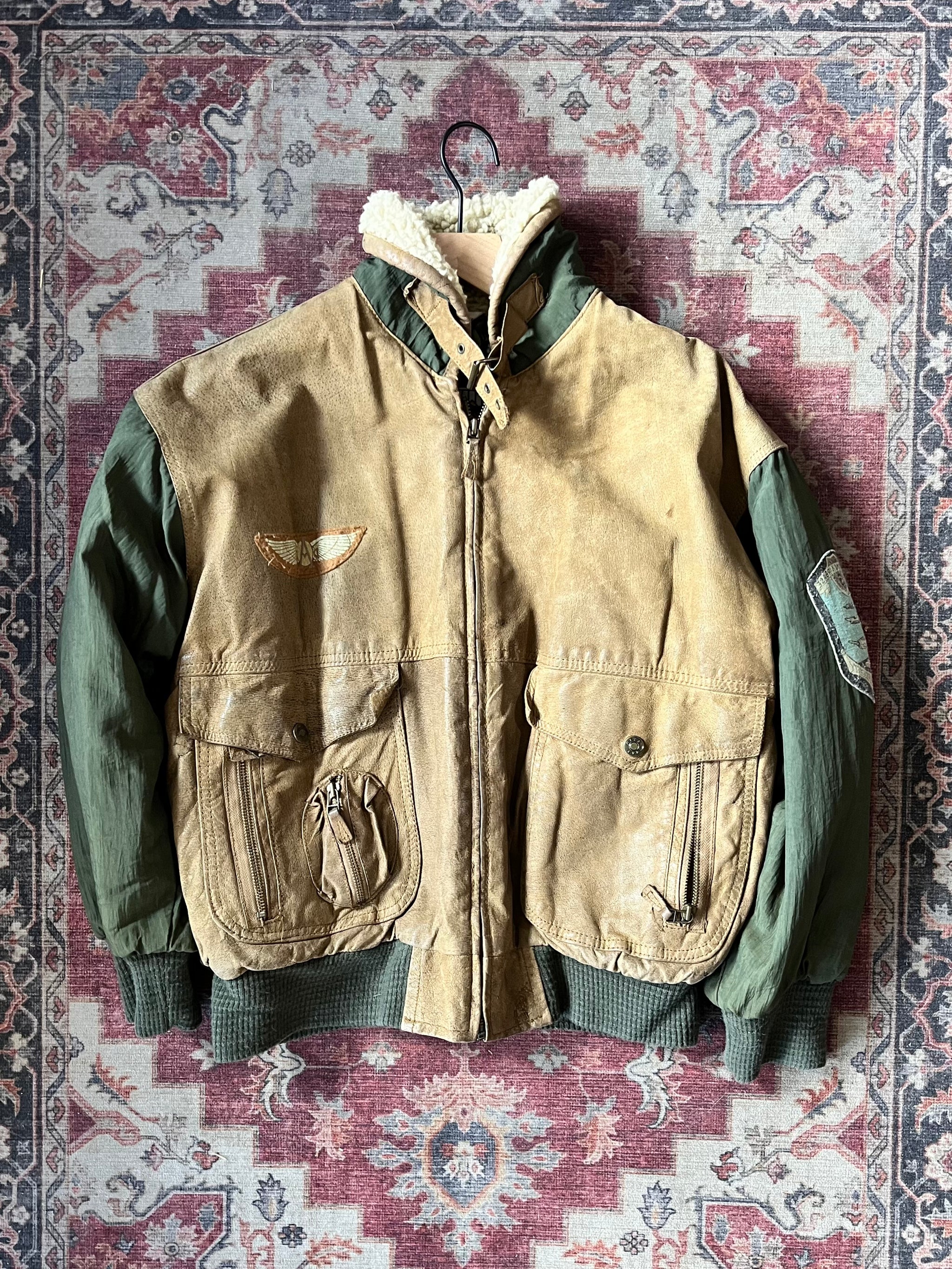 1980s East West Dakota Special Flight Unit Bomber Style Jacket