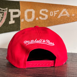 Mitchell & Ness Ohio State Snapback Hat
