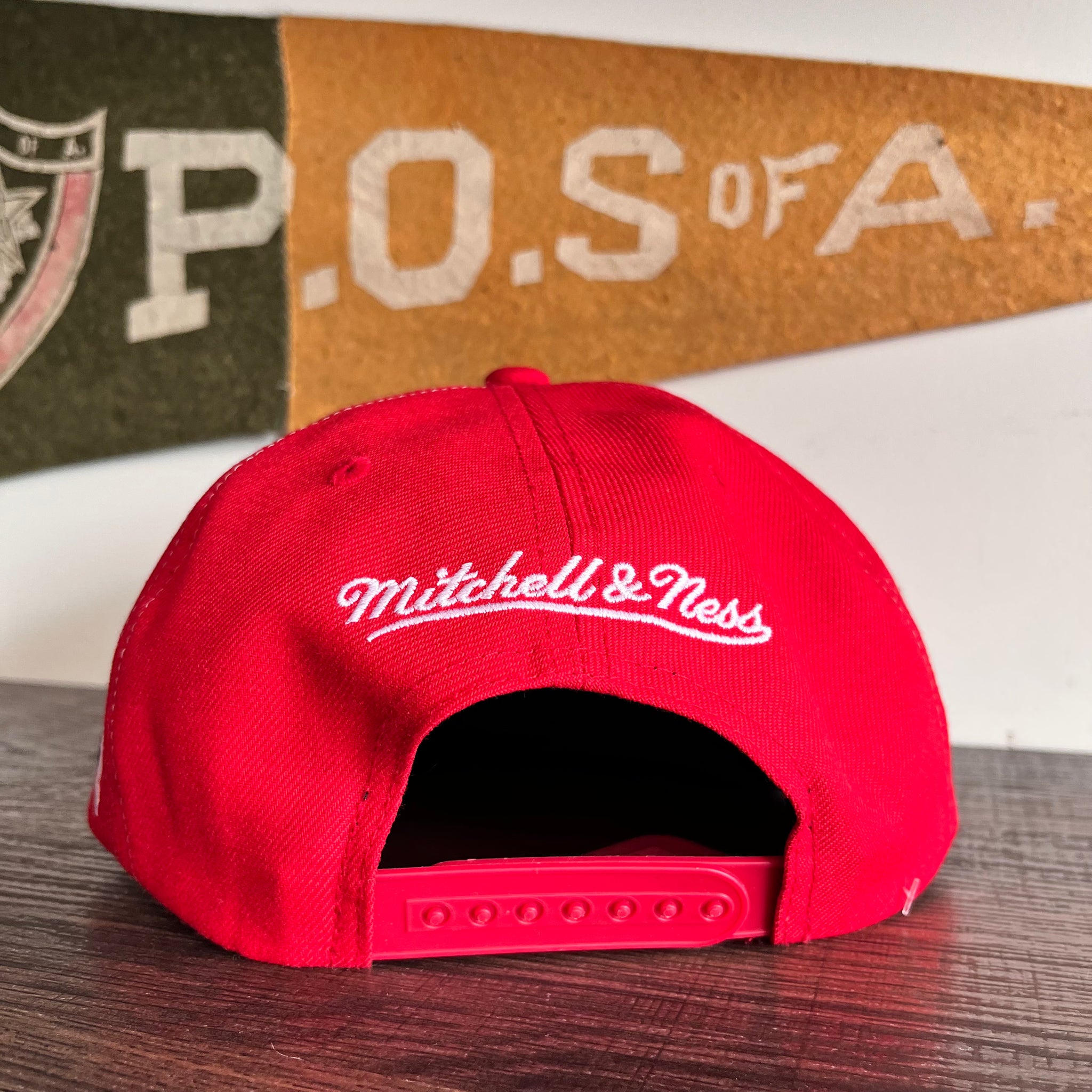 Mitchell & Ness Ohio State Snapback Hat