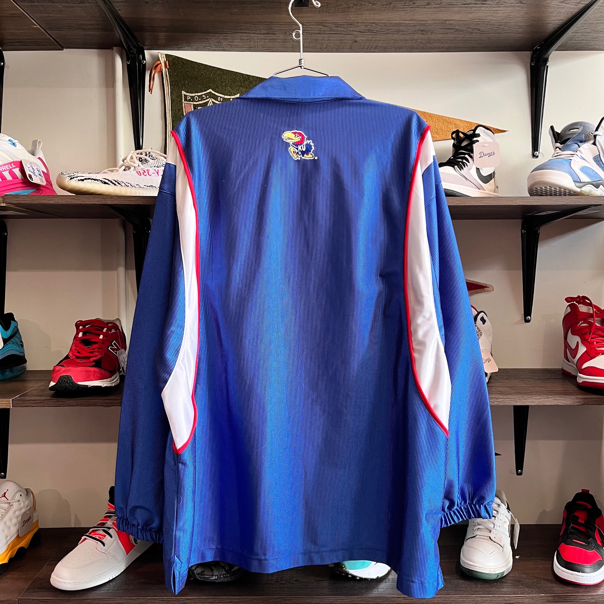 Vintage Nike Team Kansas Jayhawks Warmup Jacket